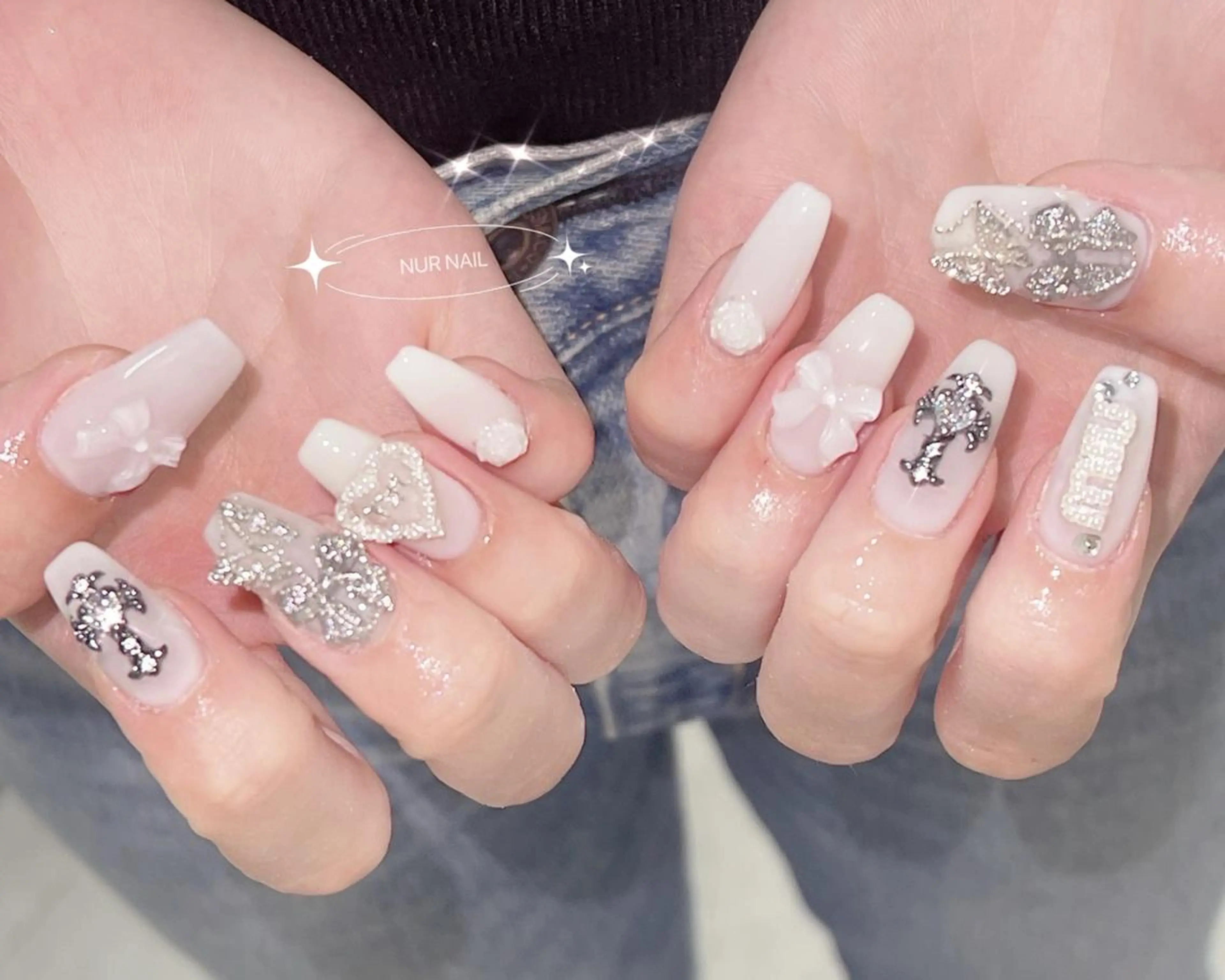 ネイル ハンドネイル ハンドケア RINA 🤍のネイルデザイン