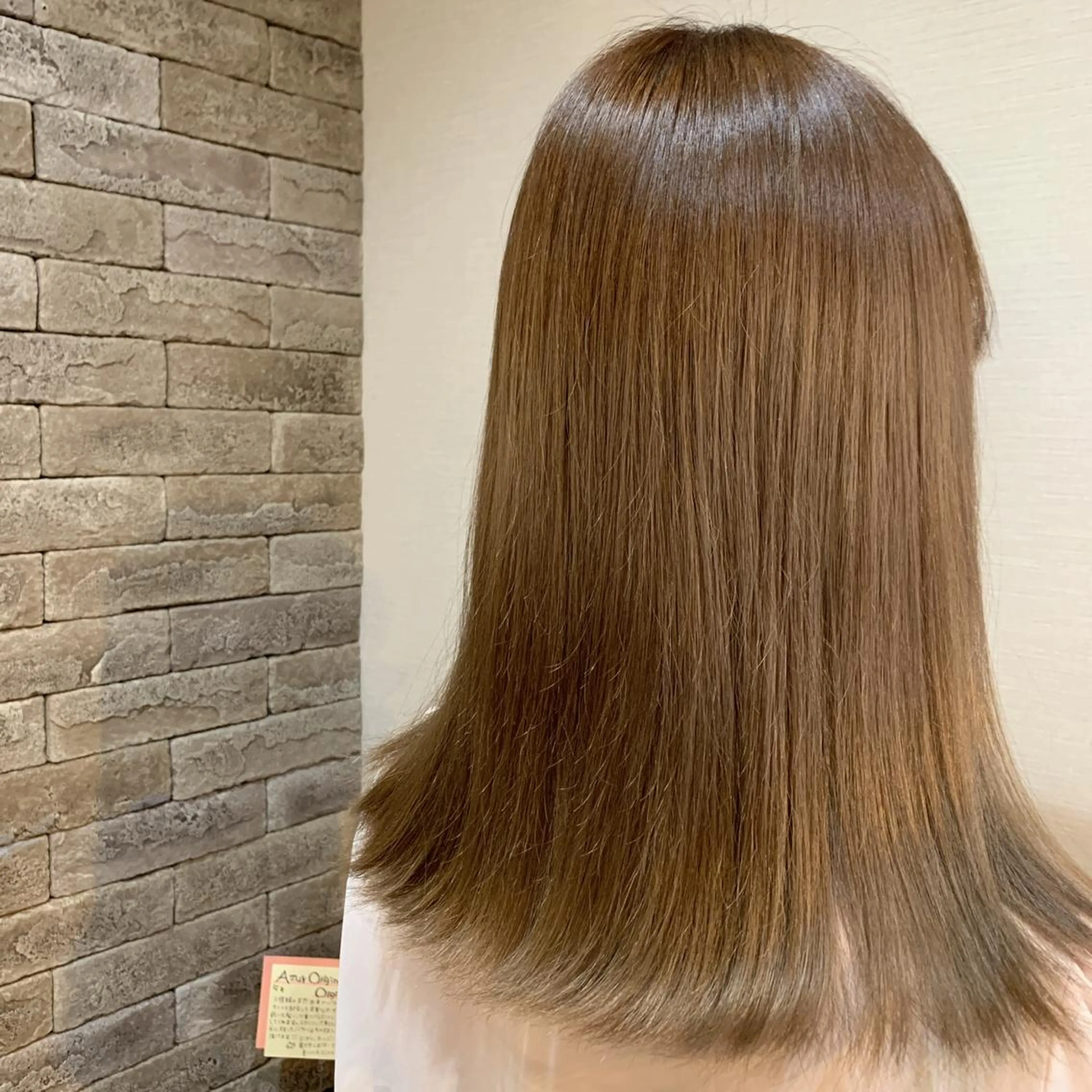 ミディアム カラー HairDesign Azurのヘアスタイル