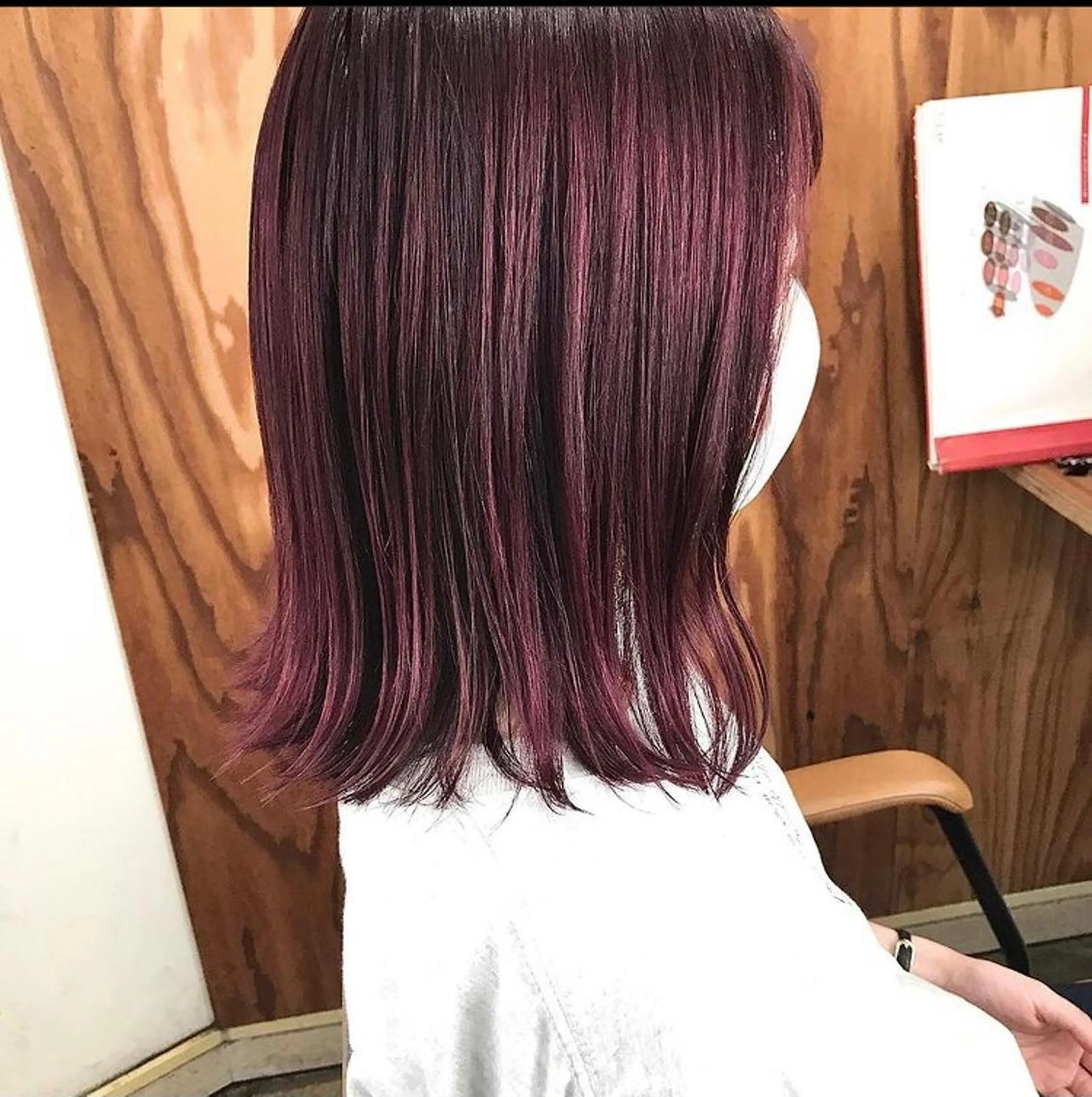 ミディアム カラー ピンクカラー カット ヘアカラー トリートメント 🌸髪質改善特化🌸 店長　ゆうやのヘアスタイル