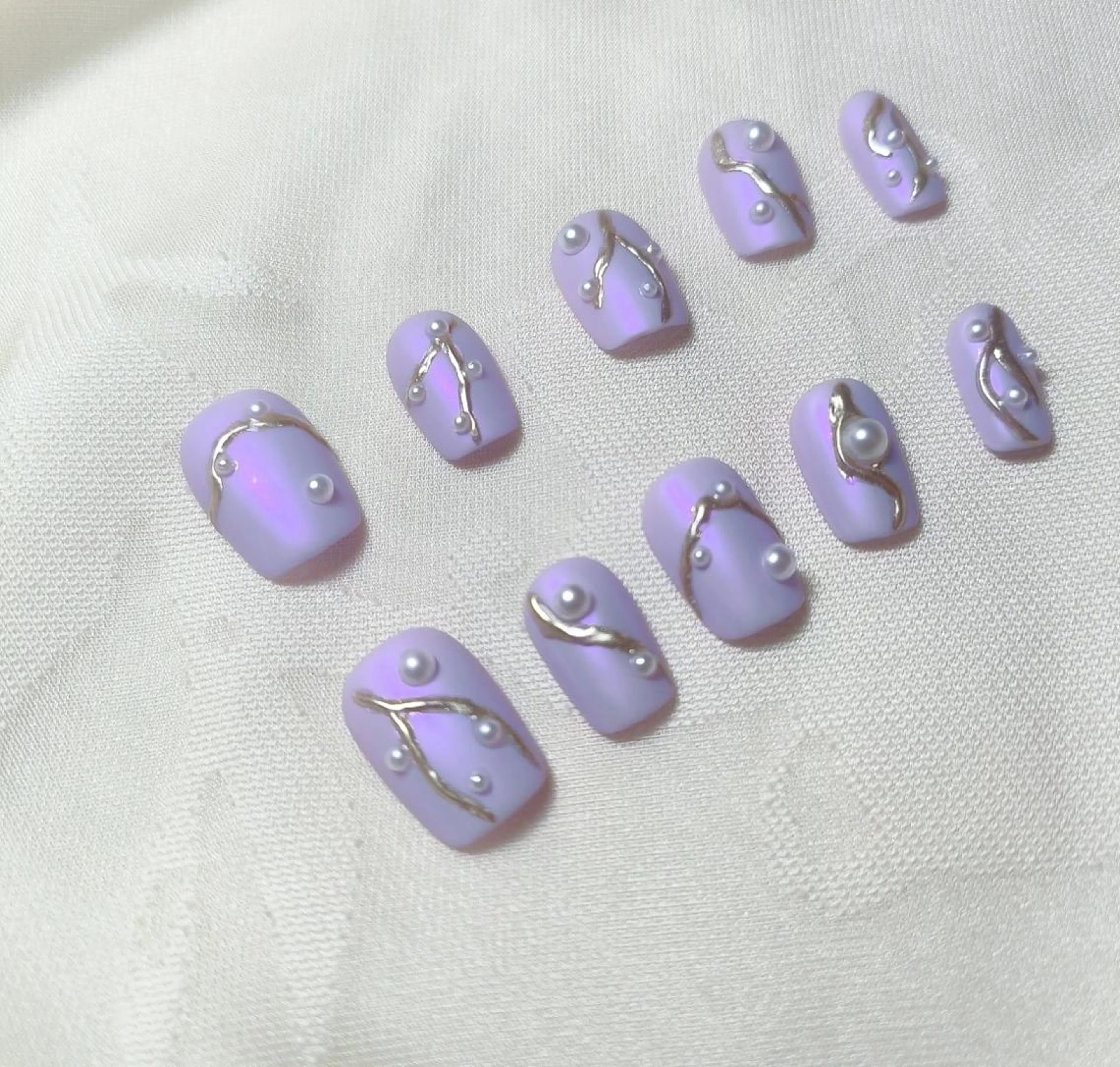 ネイル ビルドアップ ビューティーのネイルデザイン