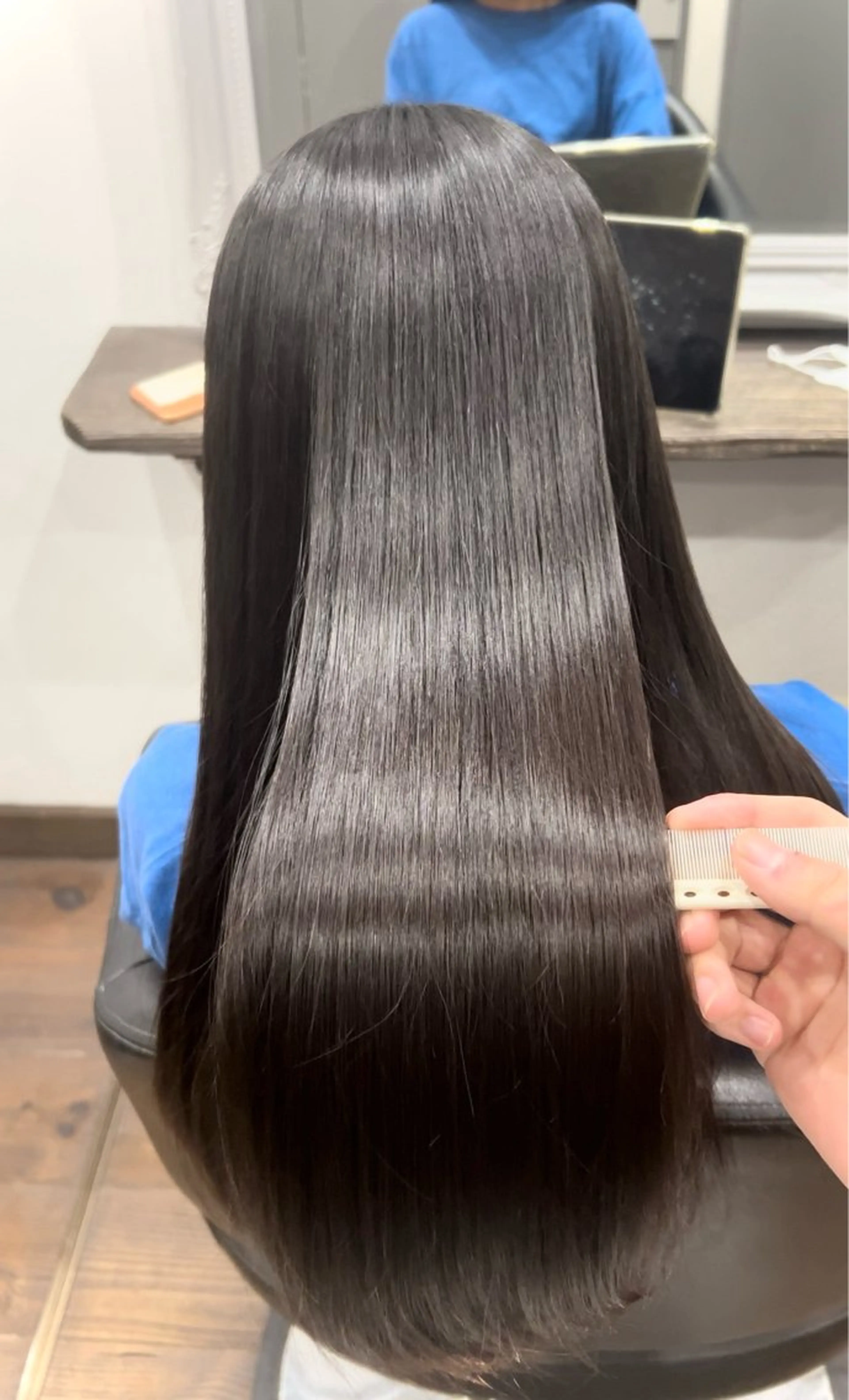 ロング 林 慶大郎のヘアスタイル