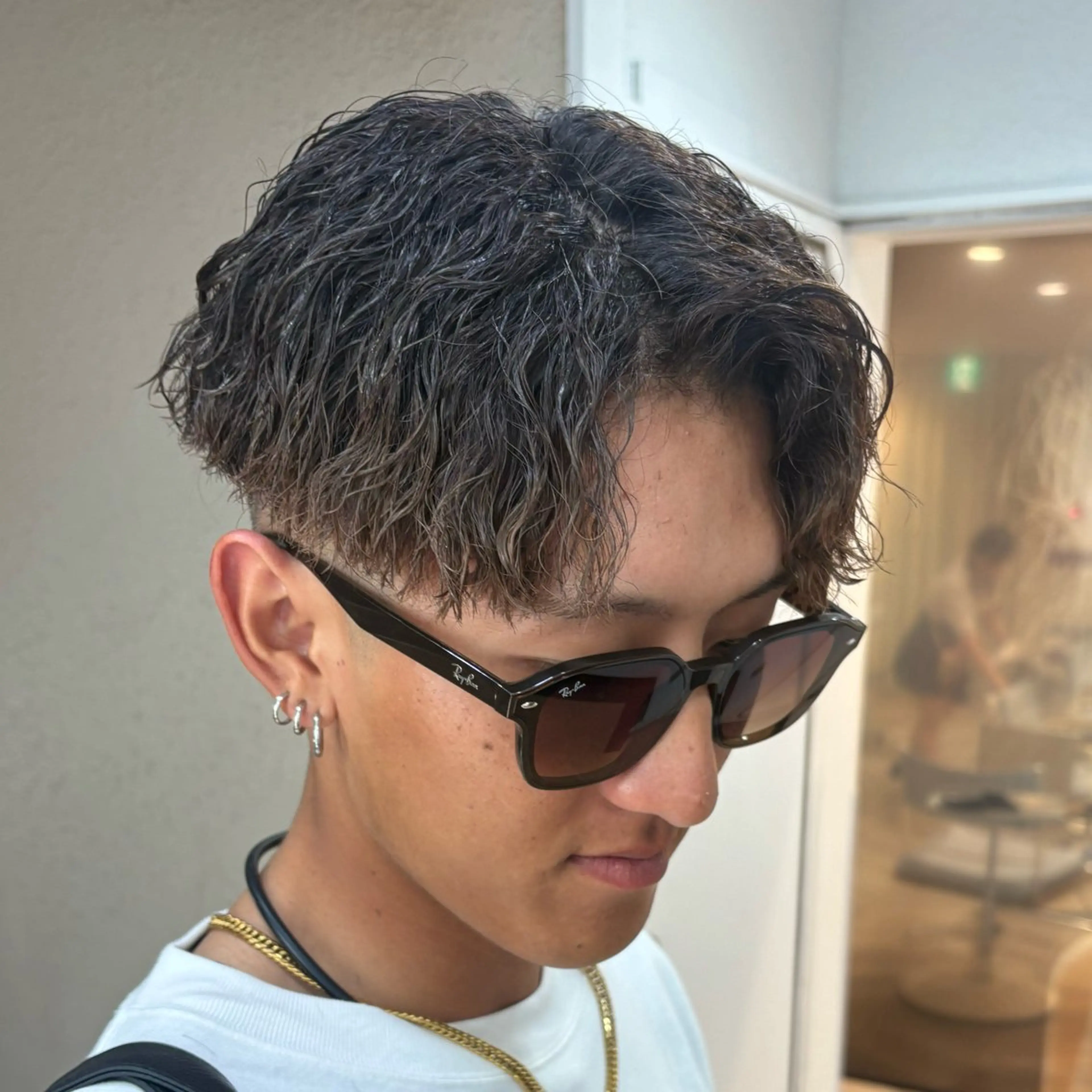 パーマ メンズ カット パーマ 🌈NYNY 🌺Ruiのヘアスタイル