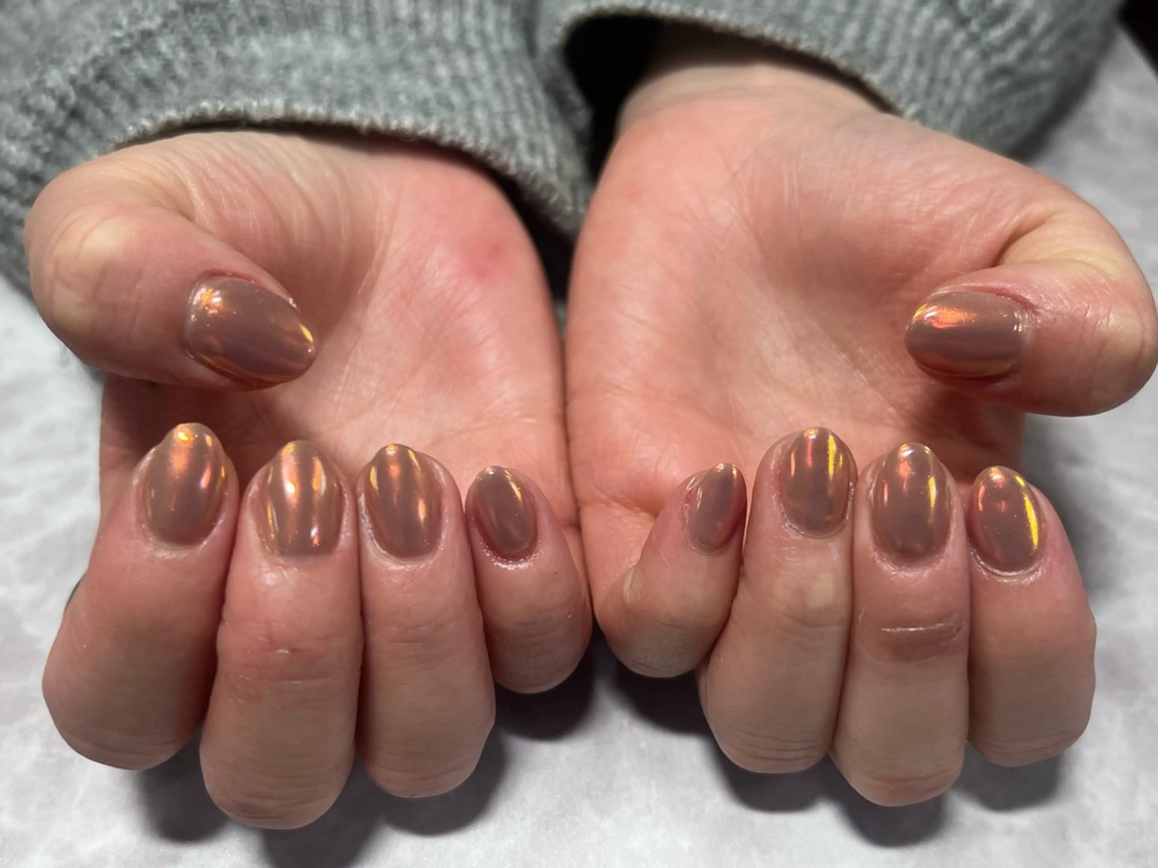 ネイル ミラーネイル 自由が丘サロン AYAME💅のネイルデザイン