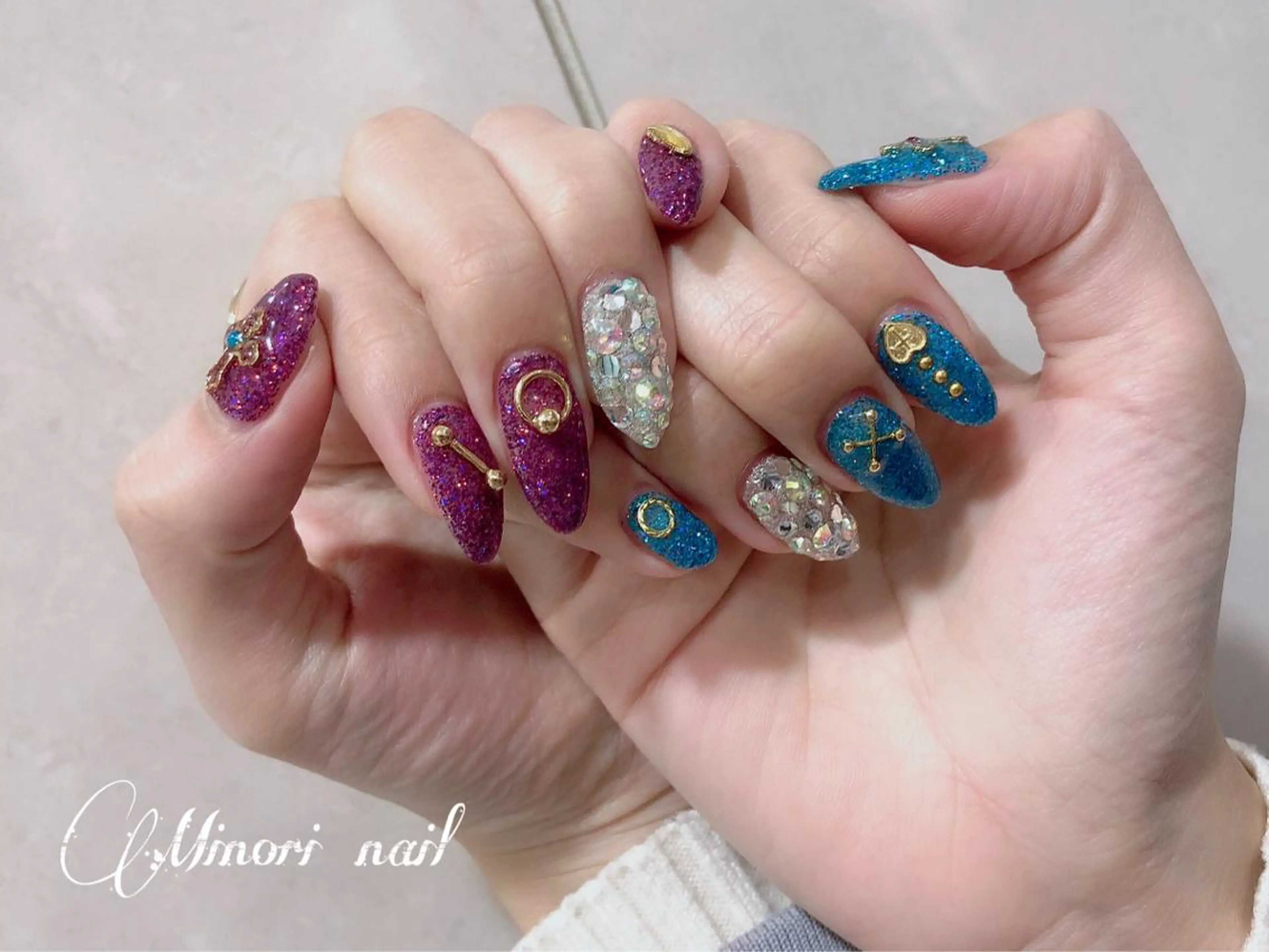 ネイル gisele eyelash＆nail【gisele 】所属・NAILIST MINORIのネイルデザイン