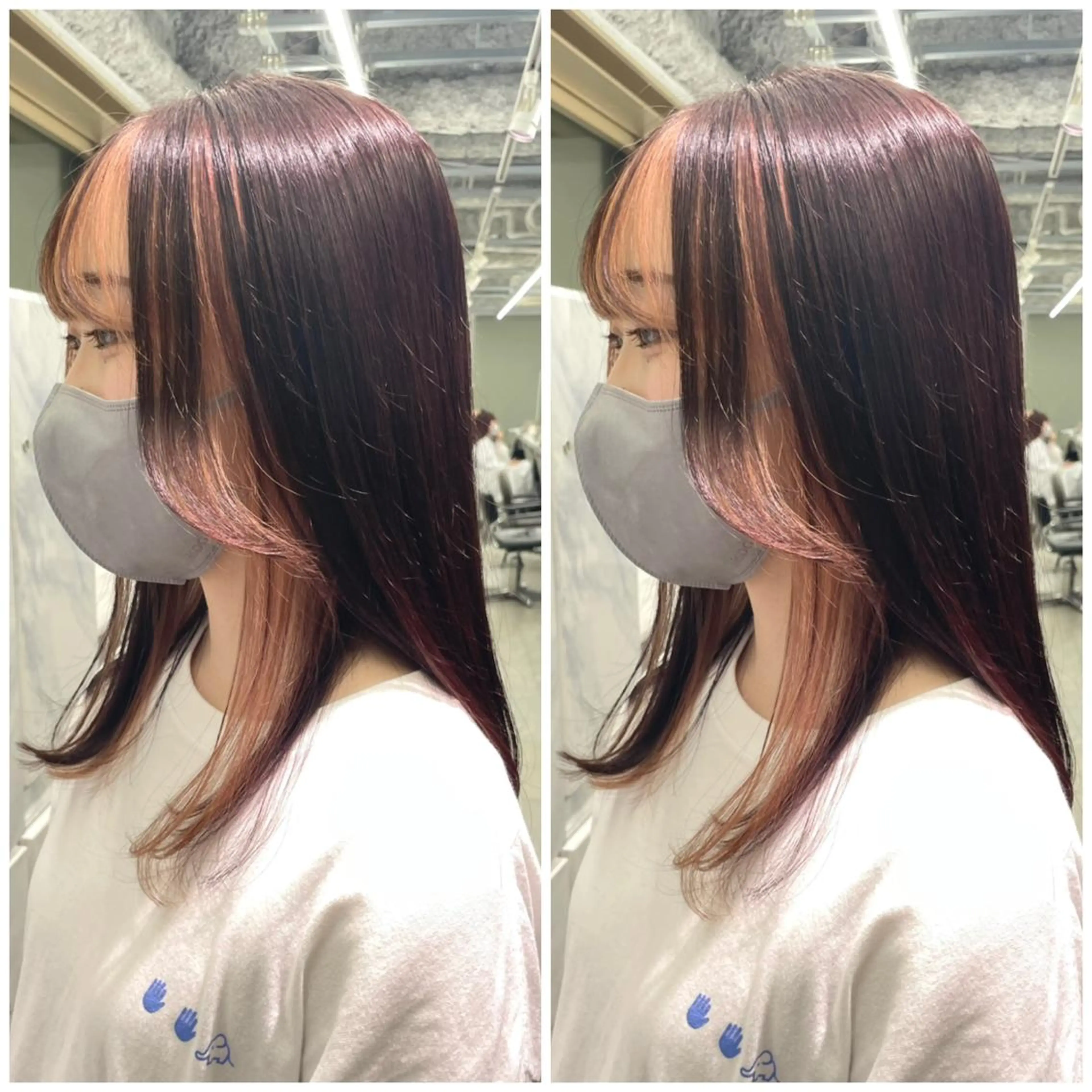 ミディアム 🦋プルエクステ ARISA🦋のヘアスタイル