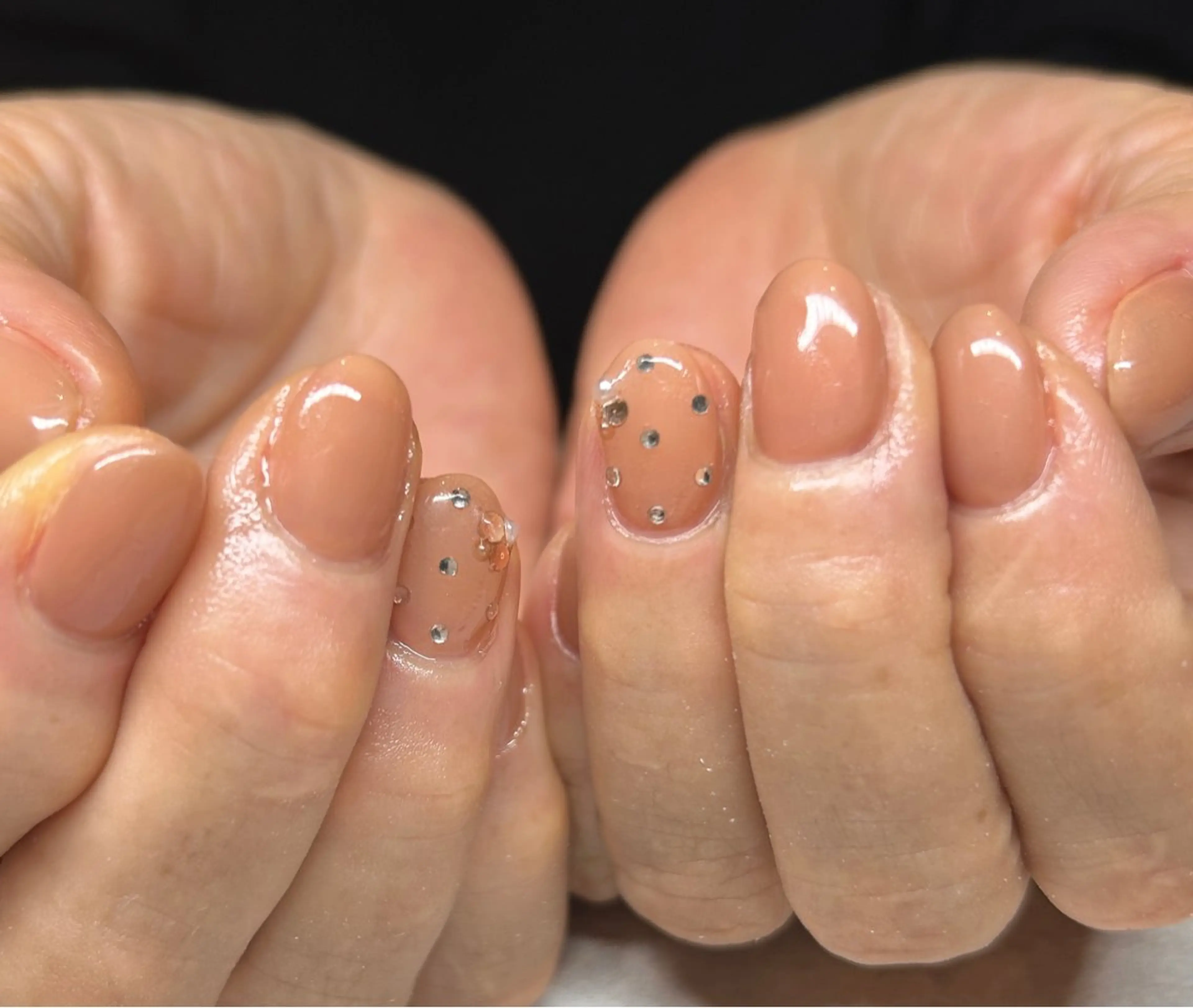 ネイル 長さ出し 持ち込み 春ネイル ハンドネイル N.style所属・Ｎ. styleのネイルデザイン