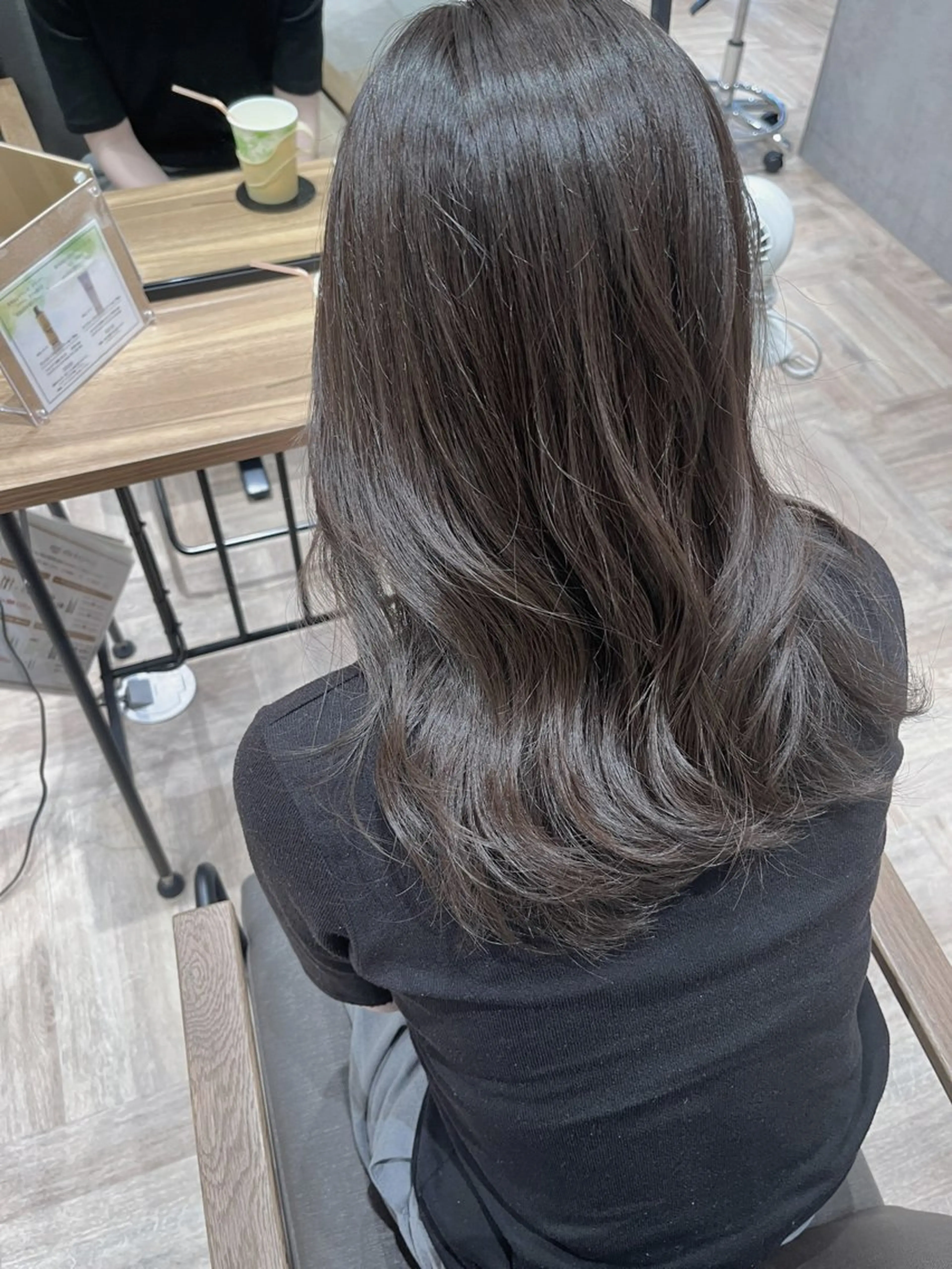 セミロング カット ヘアカラー AVANCE.西宮北口所属・AVANCE. 古川楓のヘアスタイル