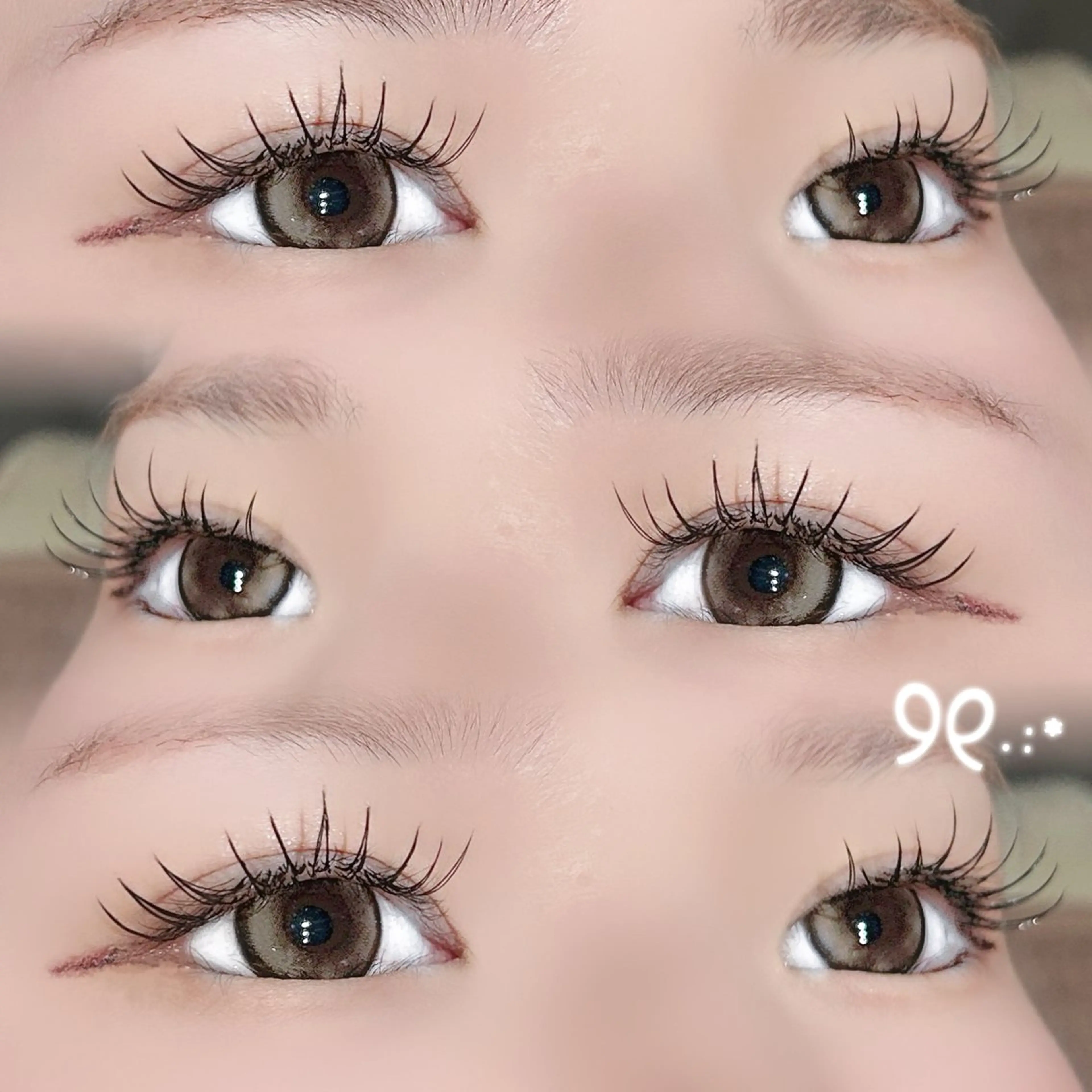 マツエク・マツパ Cカール マツエク 🕯fein _ami·͜·🪄のマツエク・マツパデザイン