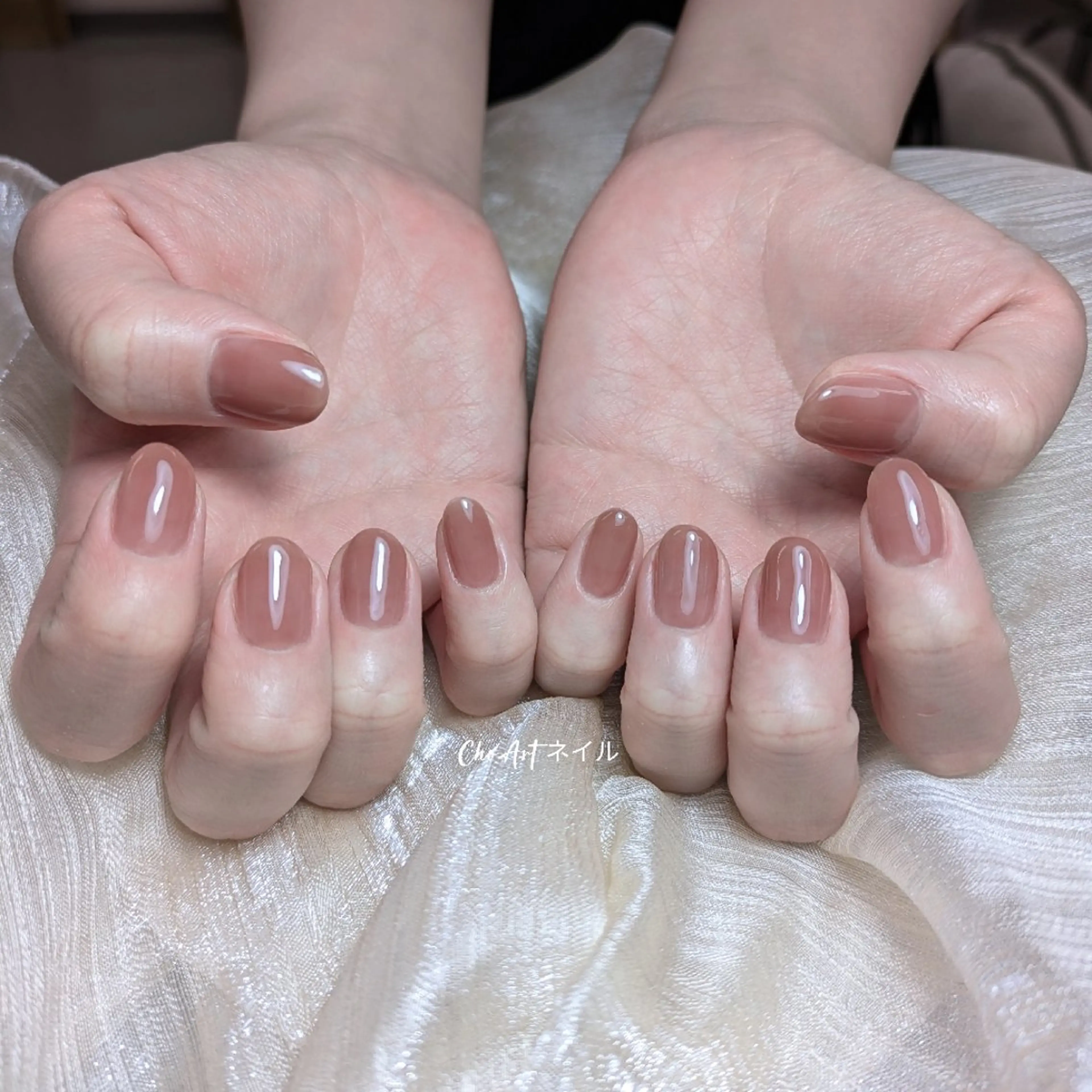 ネイル アートネイル ジェルネイル 持ち込み ニュアンスネイル ワンカラーネイル Cho Artネイル所属・Cho Art ネイルのネイルデザイン
