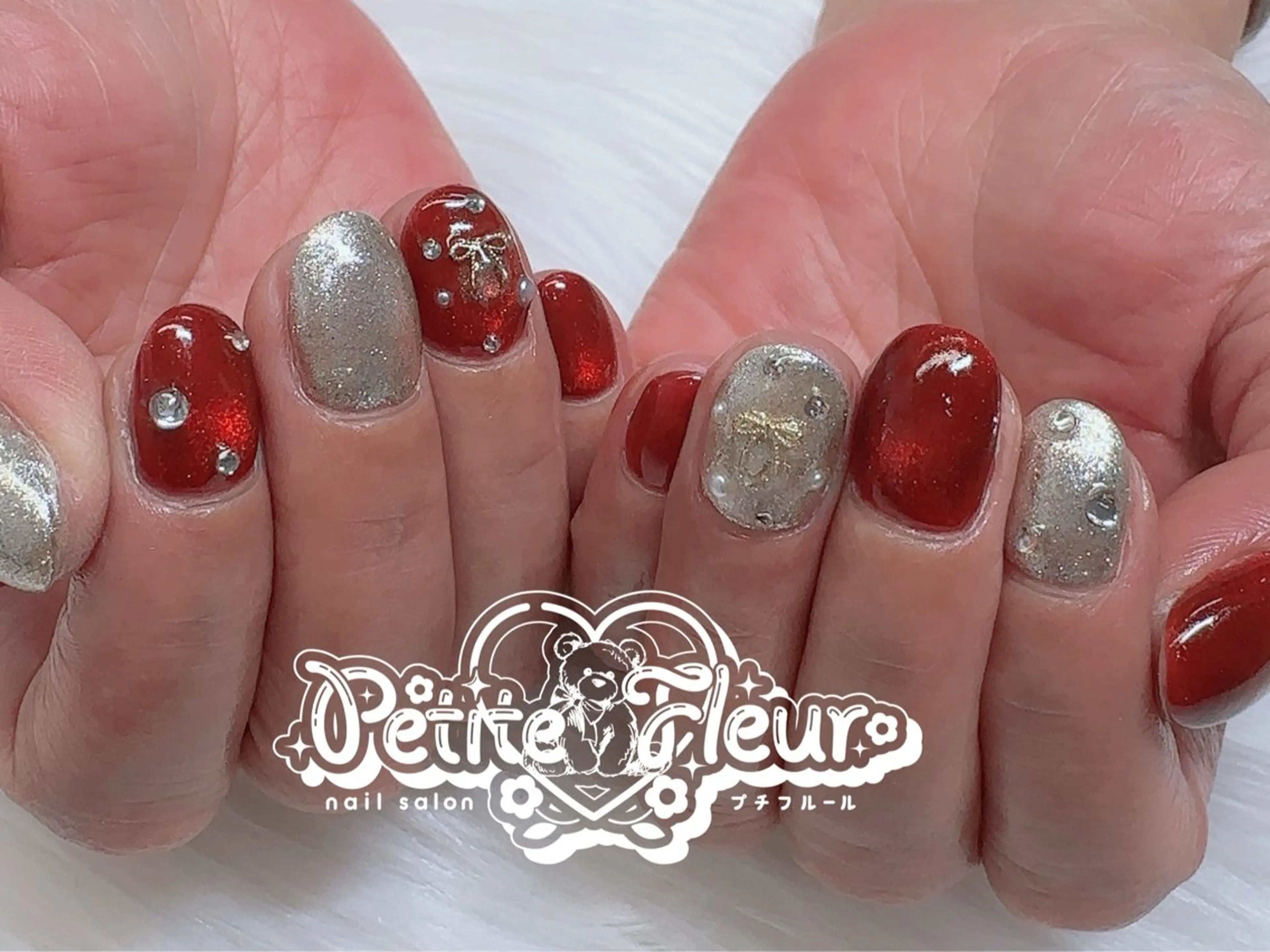 ネイル ハンドネイル ❁⃘*。Petite fleur❁⃘*りさのネイルデザイン