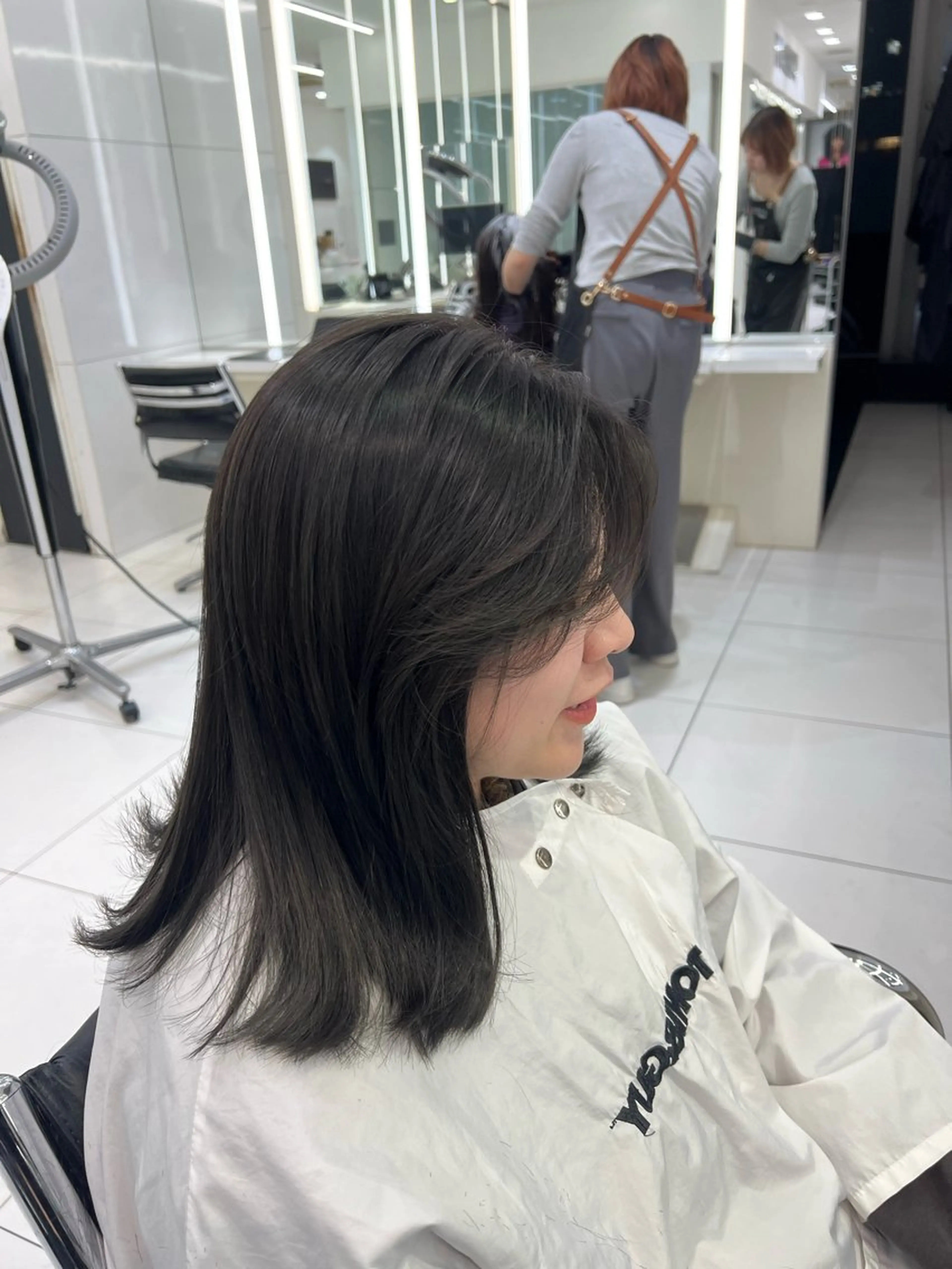 ミディアム ハッタ ミクのヘアスタイル