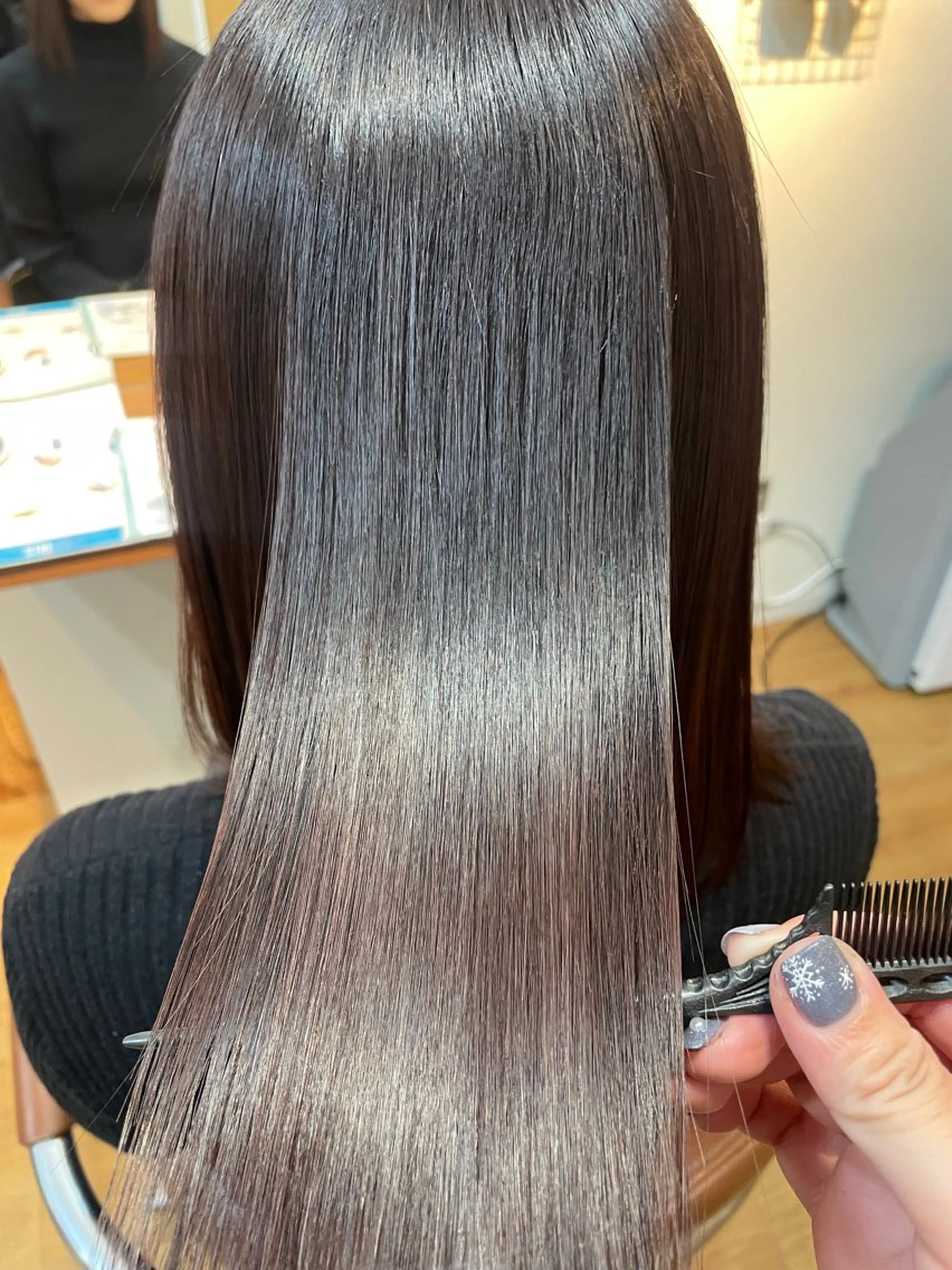ミディアム カラー Loops 北山田所属・すなが/ カットモデル募集中のヘアスタイル