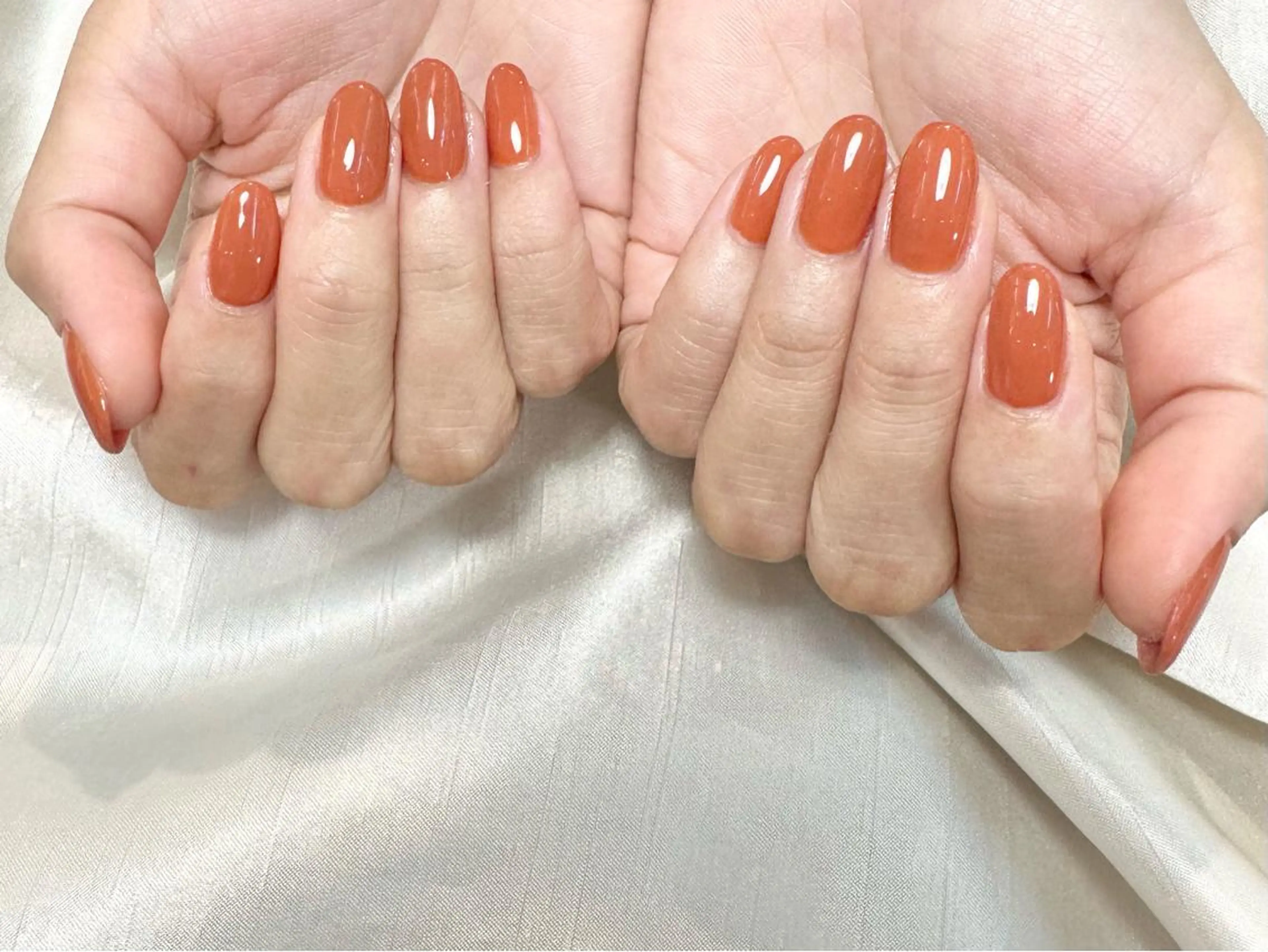 ネイル ワンカラーネイル my place+s所属・o4nail___ ARISAのネイルデザイン