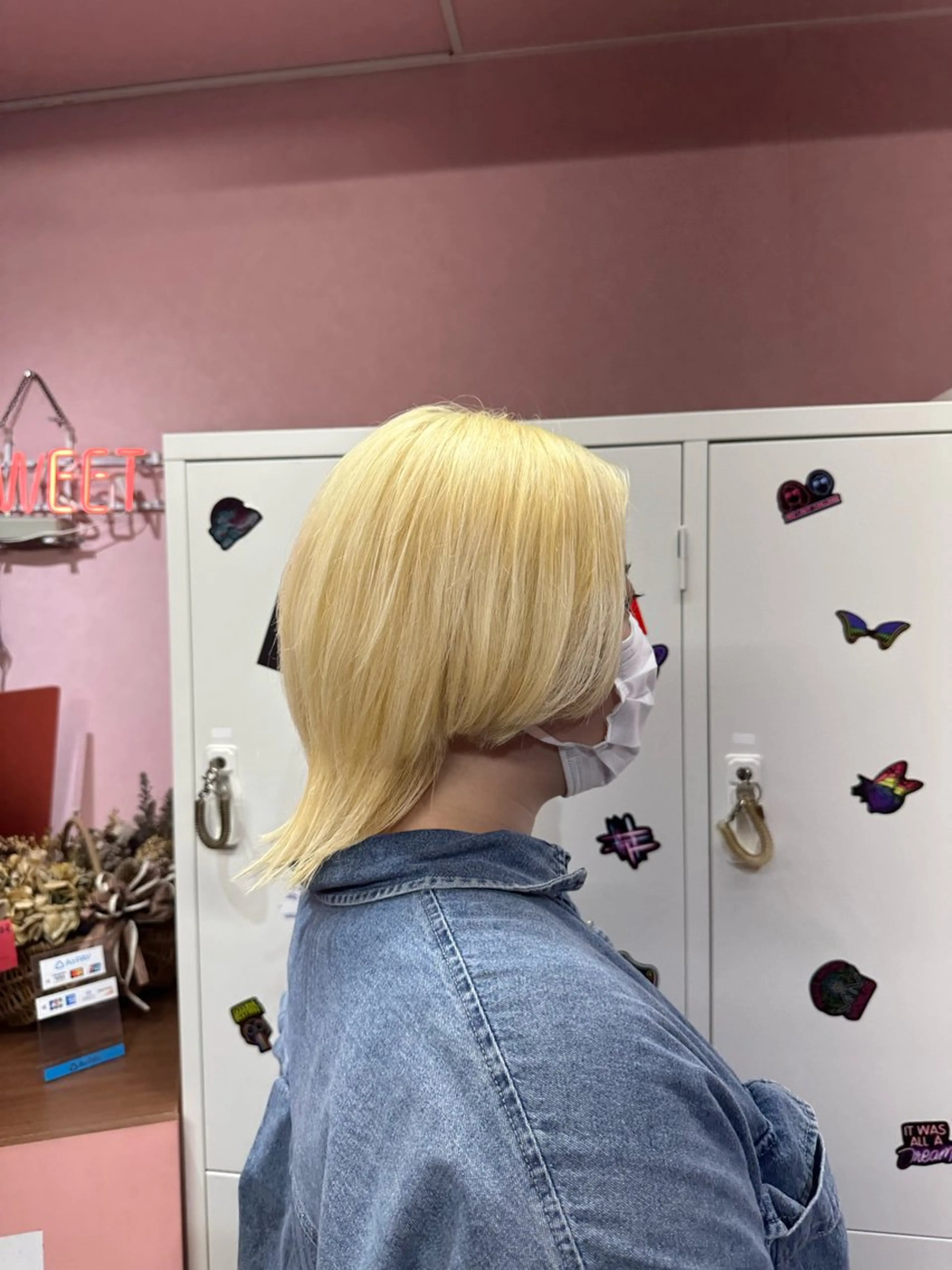 ショート カラー ヘアカラー ハイトーン/ブリーチ カラー/SHOGOのヘアスタイル