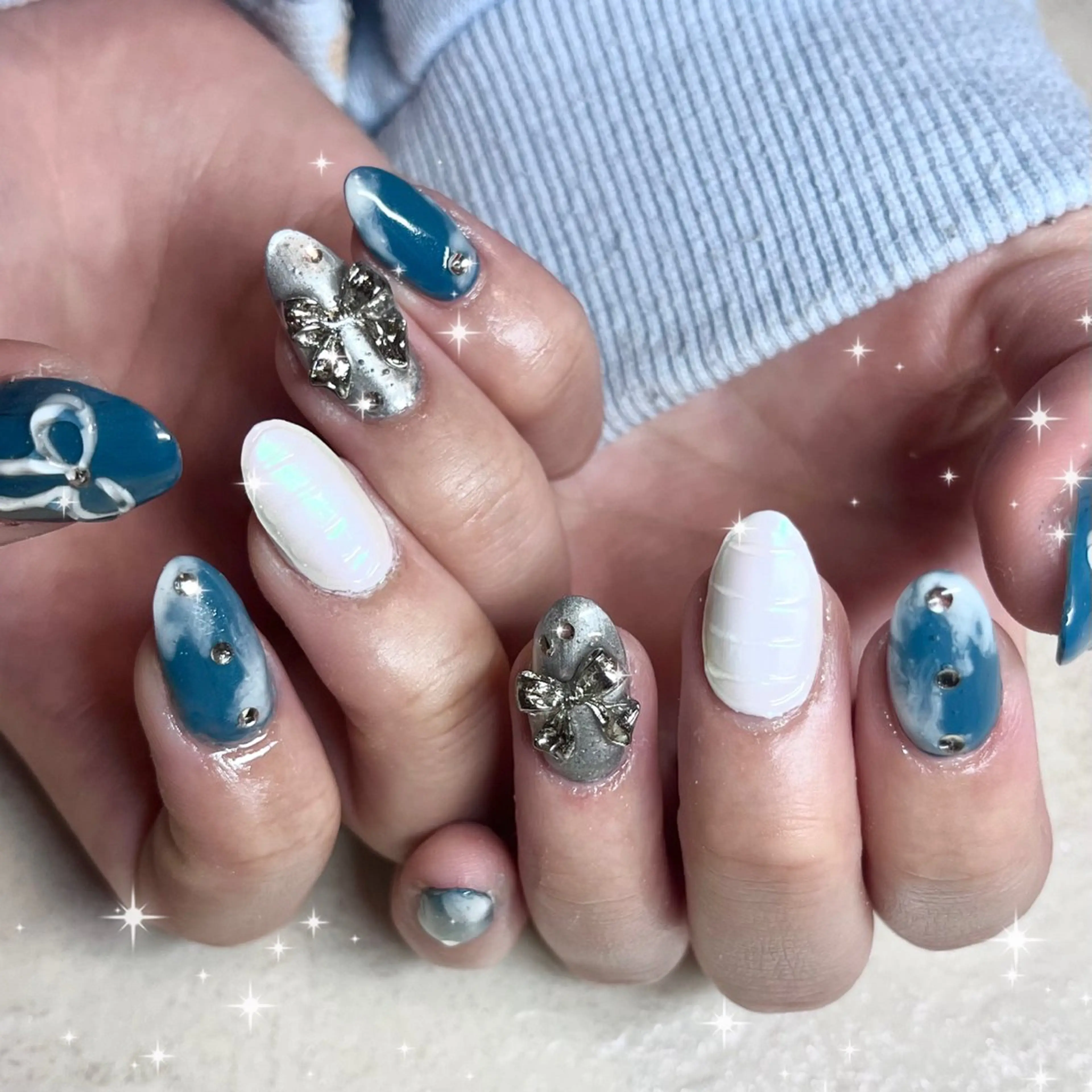 ネイル ハンドネイル mimi 高石桃朱のネイルデザイン