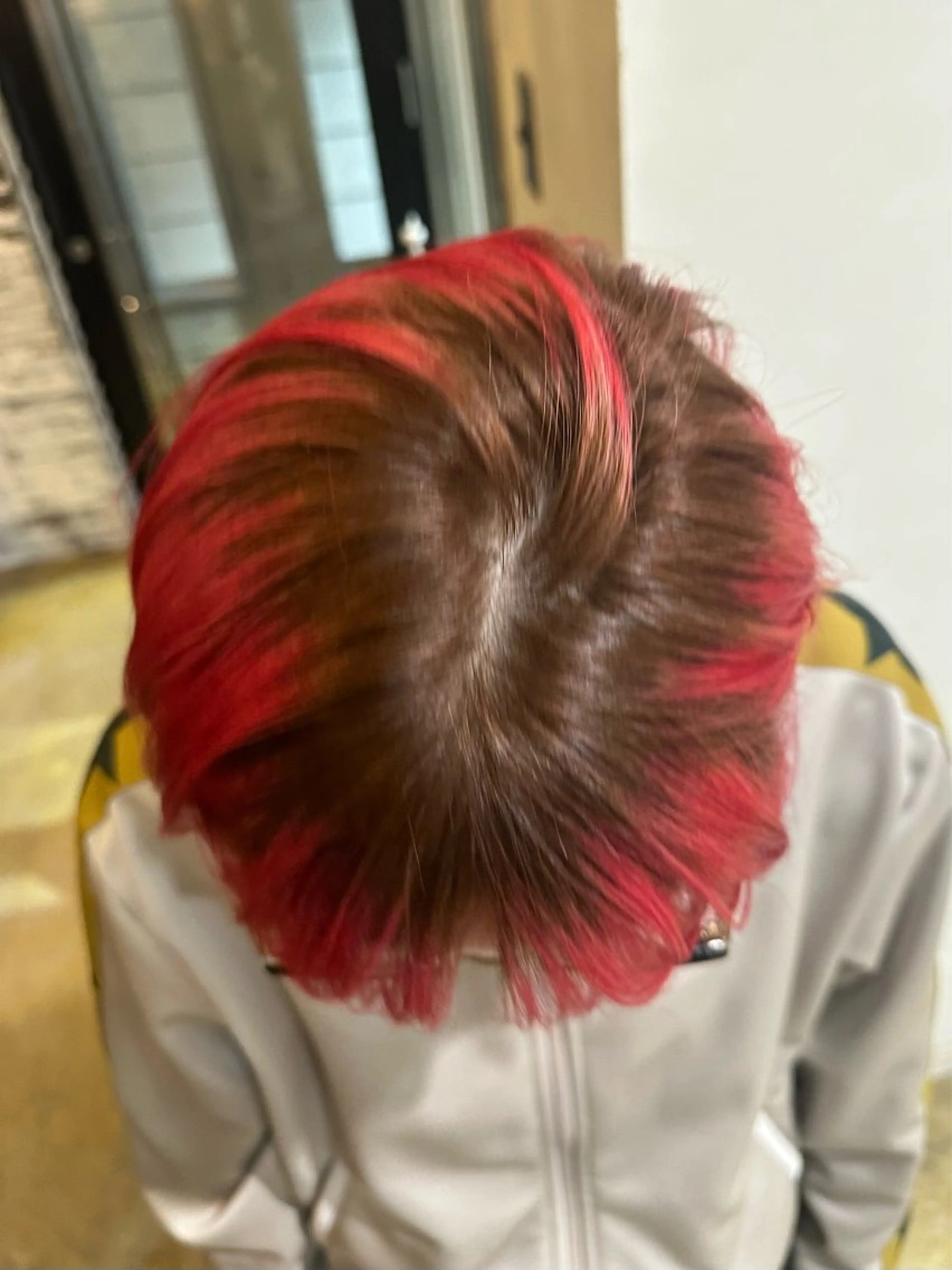 カラー ブリーチ デザインカラー ダブルカラー 髪質改善 ヘアカラー ✨艶ブリーチカラー✨ 酸性ストレート光太郎のヘアスタイル