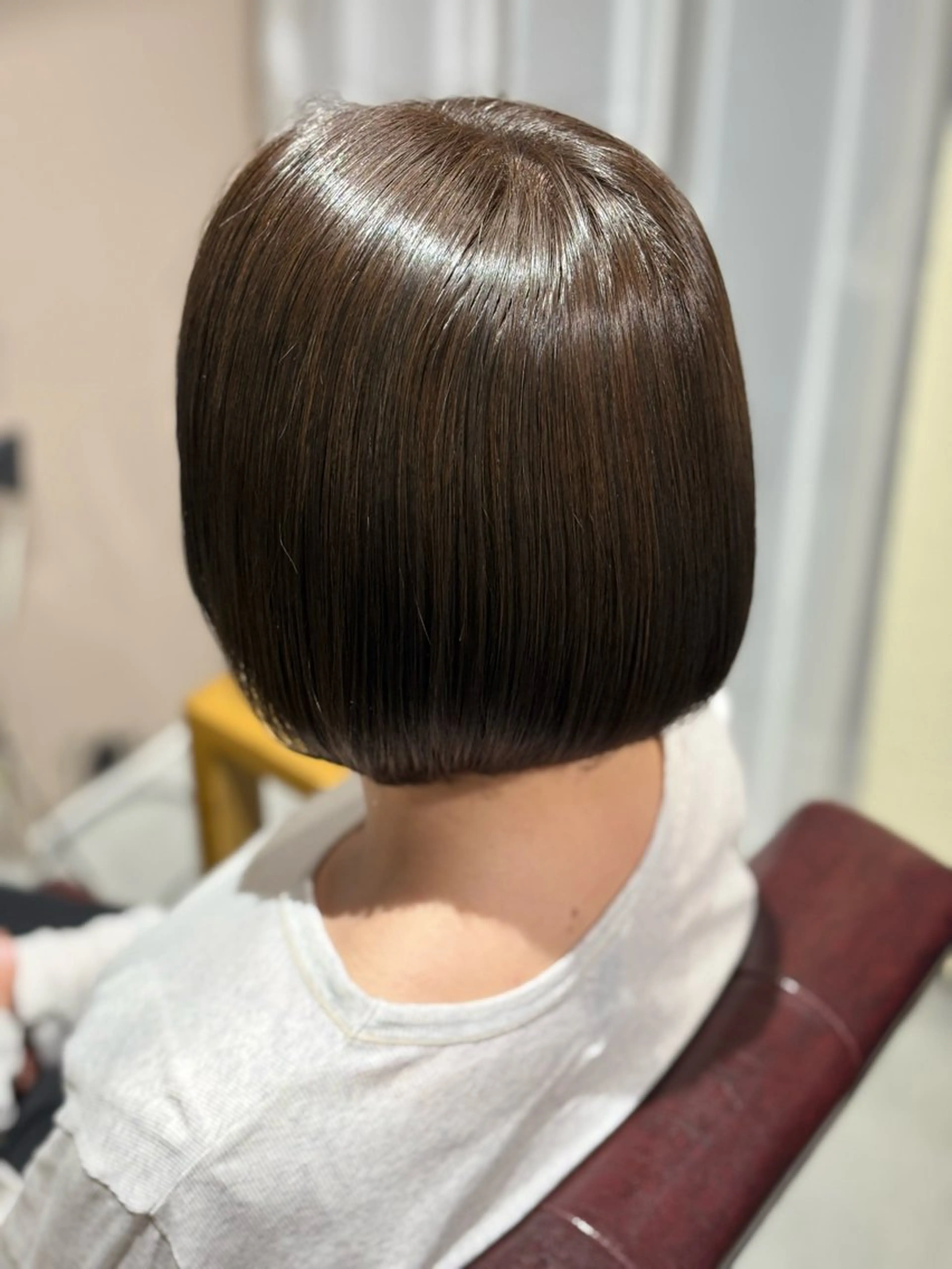 ミディアム​〜​ショートのカット&全体ヘアカラー【補足説明を必ずご確認下さい⚠️】の写真