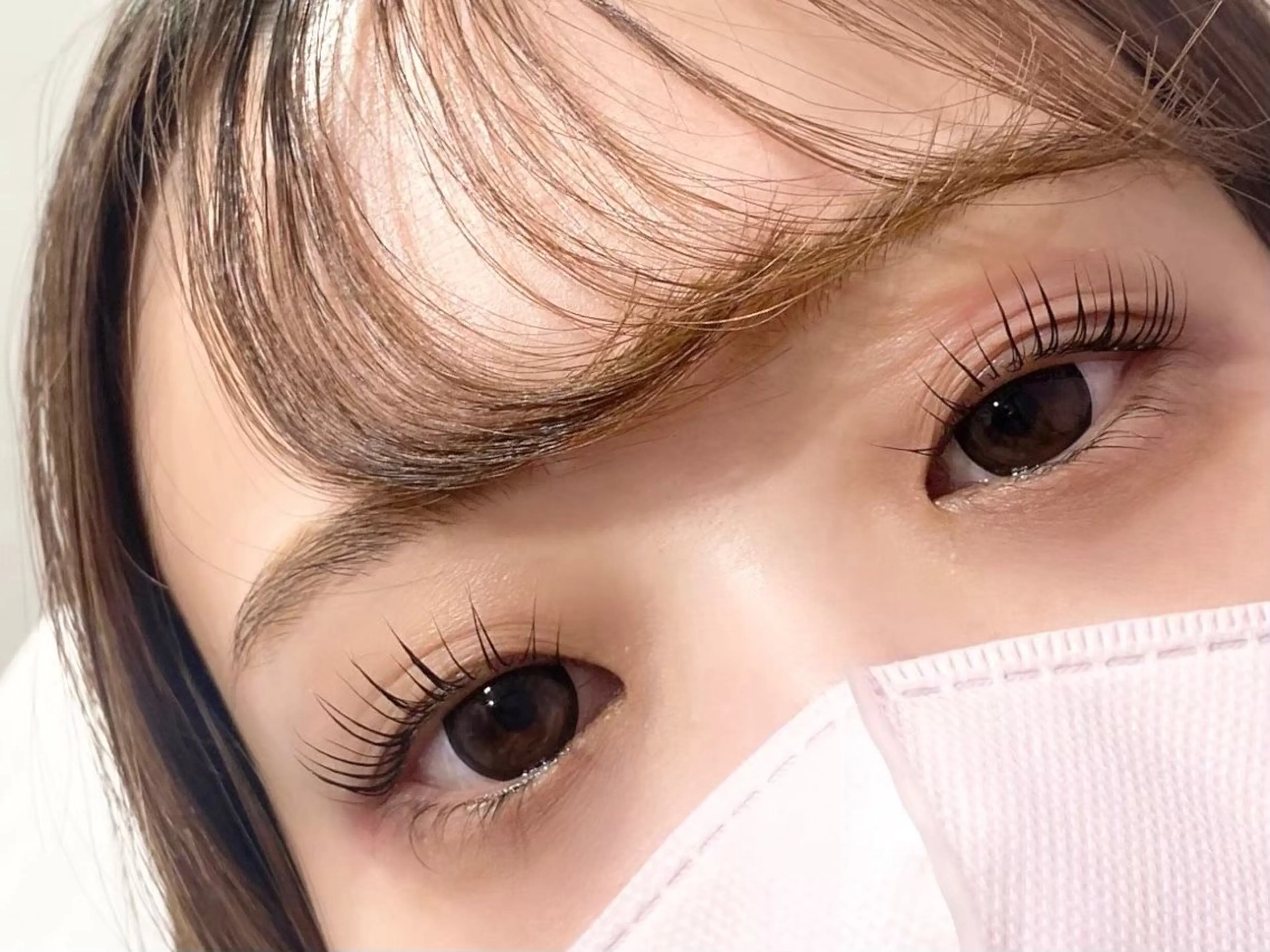 マツエク・マツパ NINEnami ニュアンスネイルのネイルデザイン