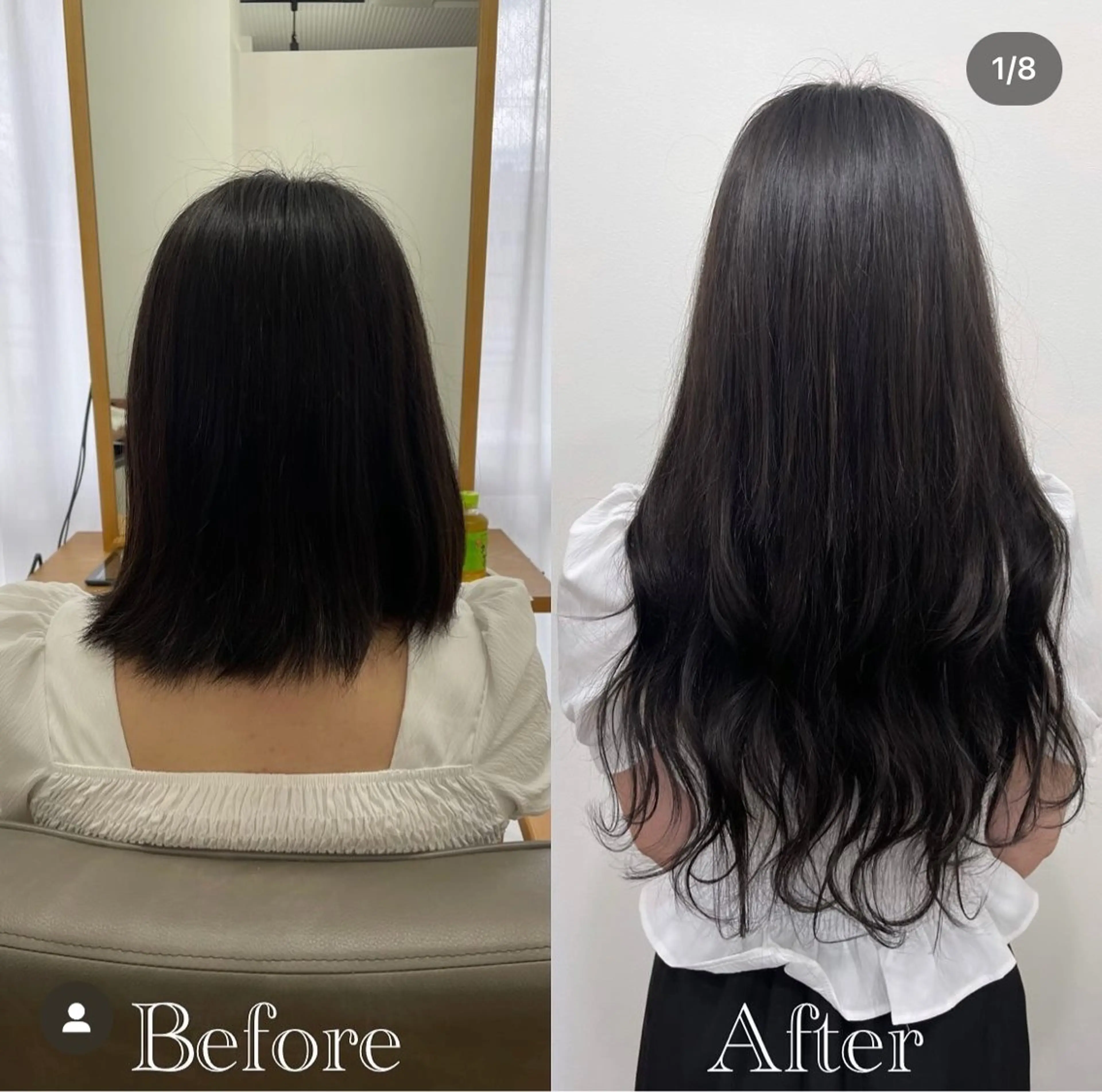 ロング エクステ YUKA ❤️ᩚのヘアスタイル
