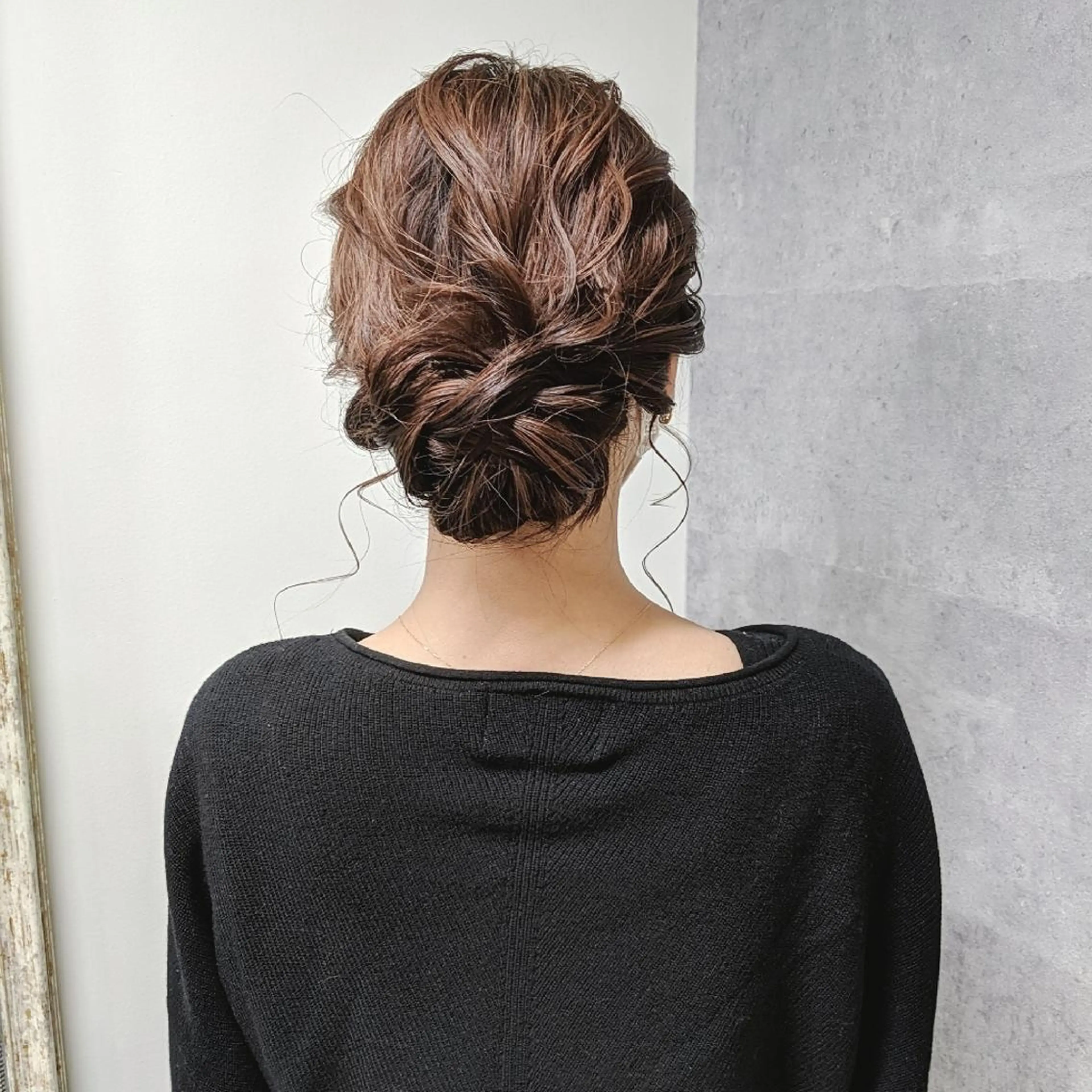 ロング ヘアアレンジ PRIVATE SALON EYES所属・EYES リアのマツエク・マツパデザイン