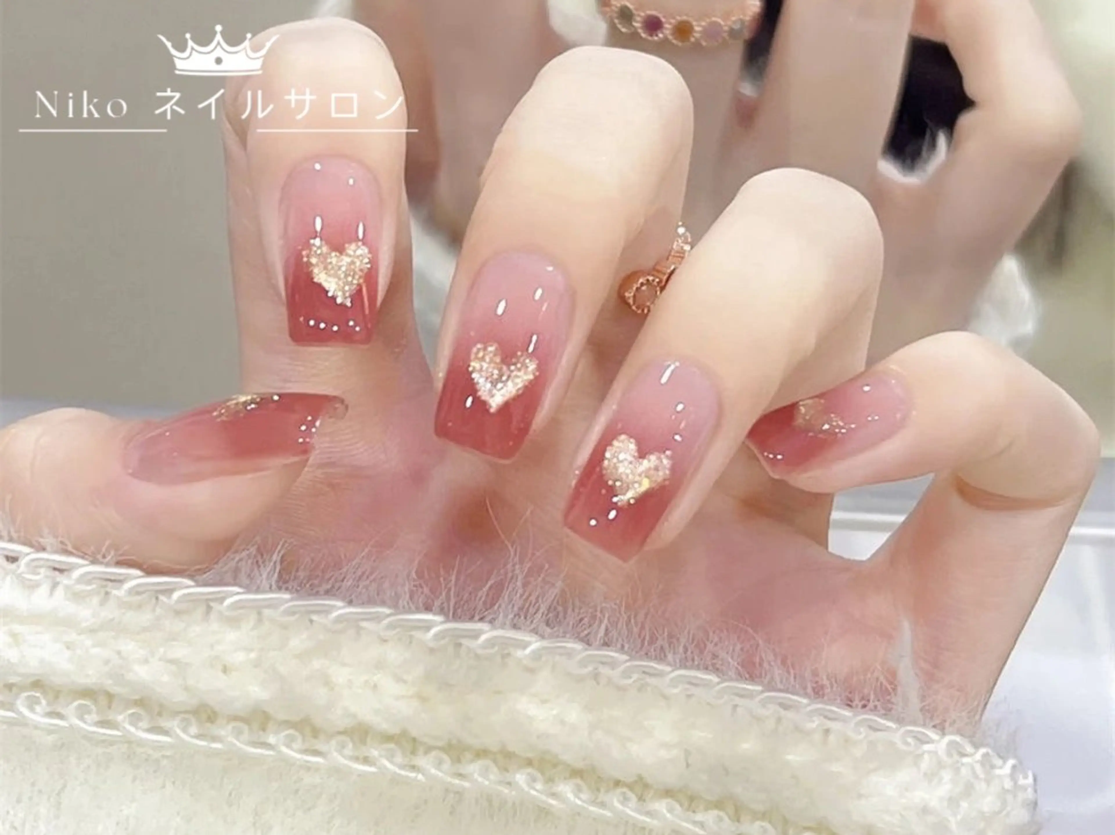 ネイル 長さ出し フットネイル ジェルネイル 韓国ネイル マグネットネイル Niko nailサロンのネイルデザイン