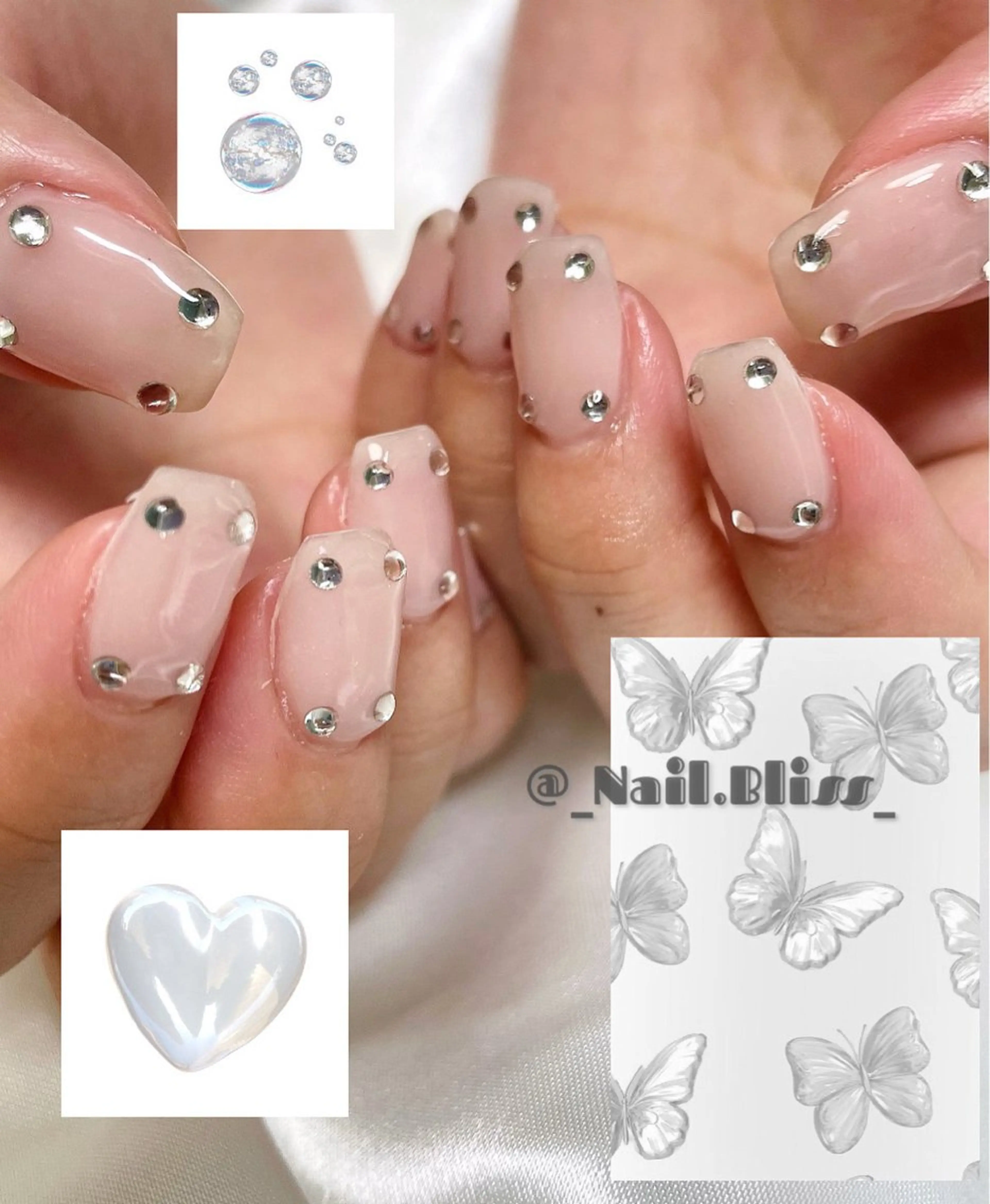 ネイル シンプルネイル ハンドネイル NAIL BLISSのネイルデザイン