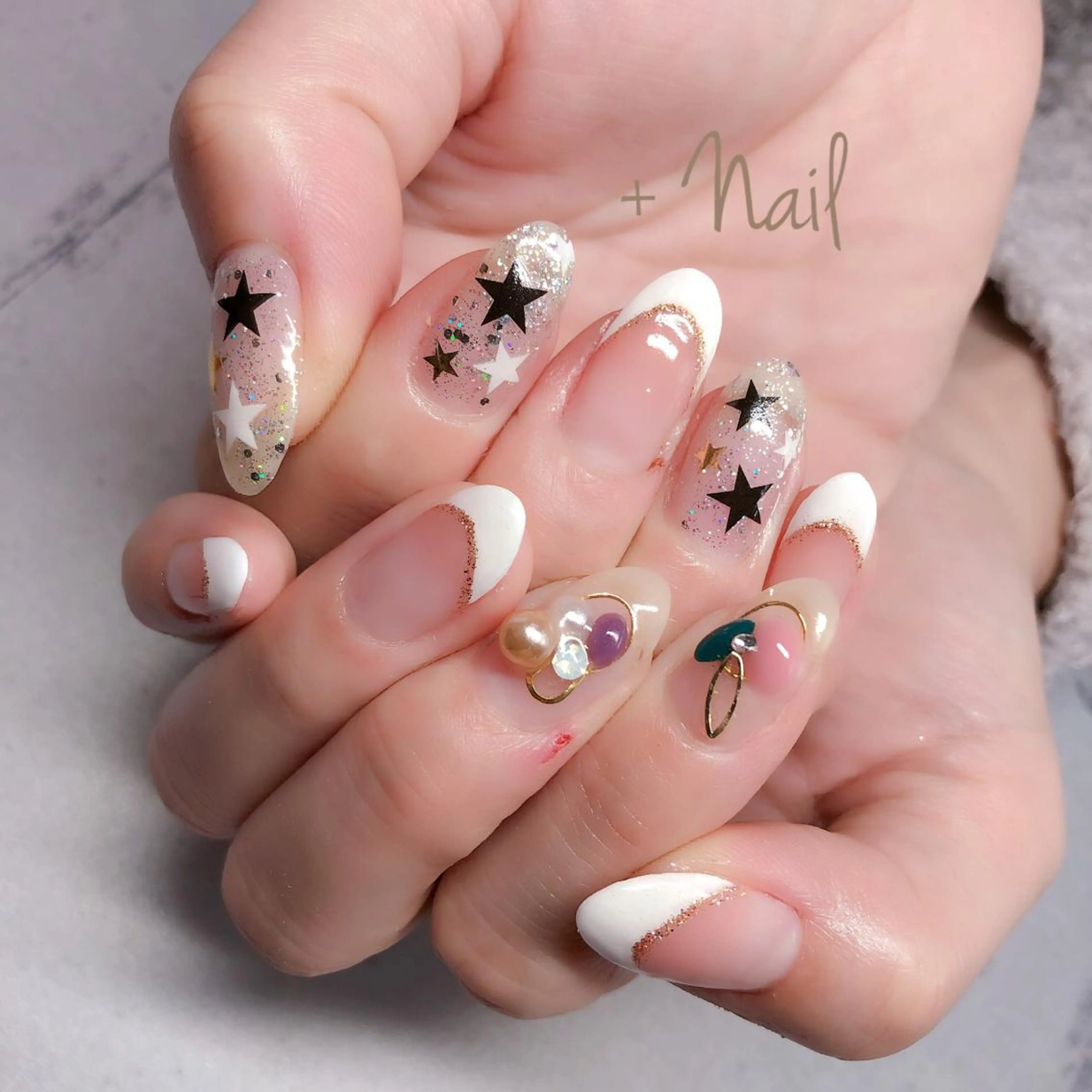 ネイル Aim* 深爪・自爪育成専門店のネイルデザイン