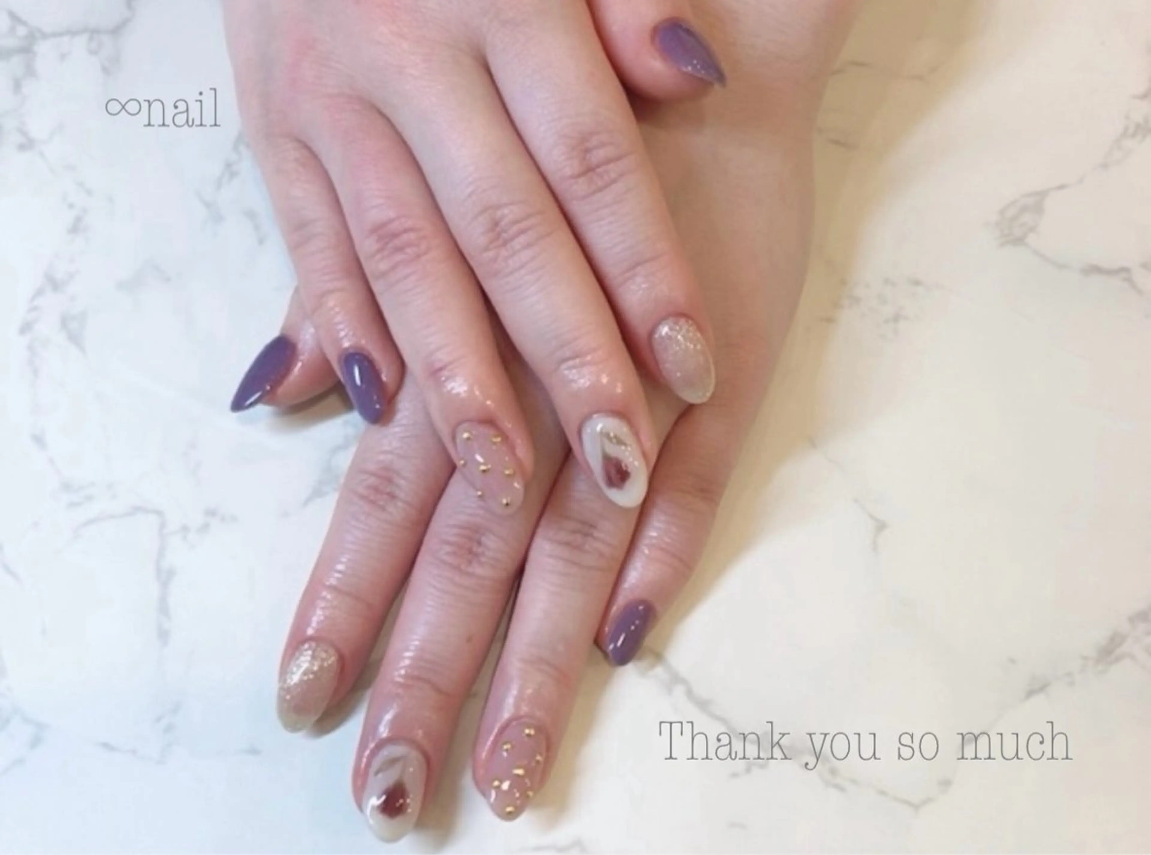 ネイル フットネイル ジェルネイル マグネットネイル ワンカラーネイル パラジェル ♾nail 恵美のマツエク・マツパデザイン