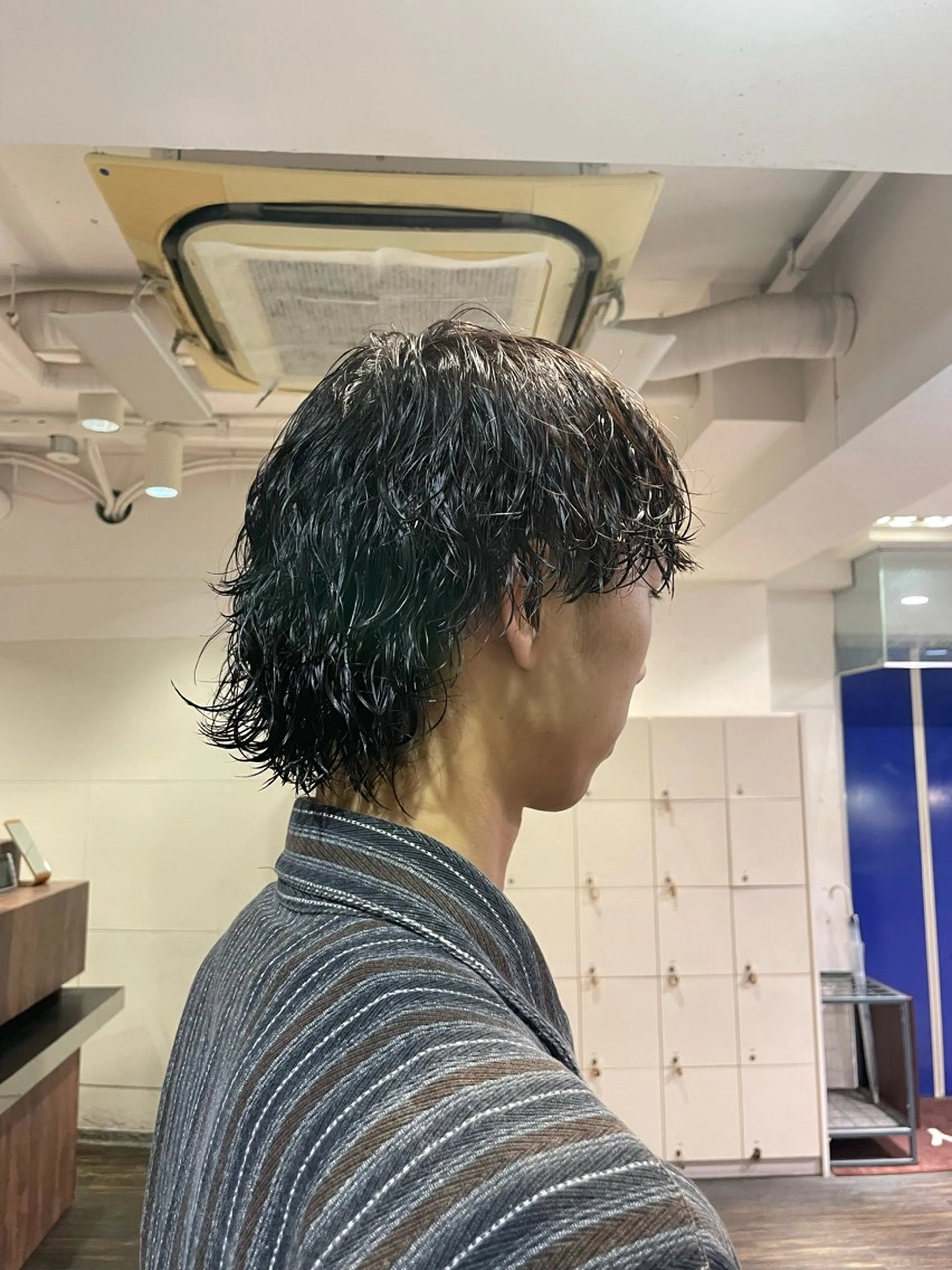 パーマ ウルフカット カット パーマ 佐藤 綾郁のヘアスタイル