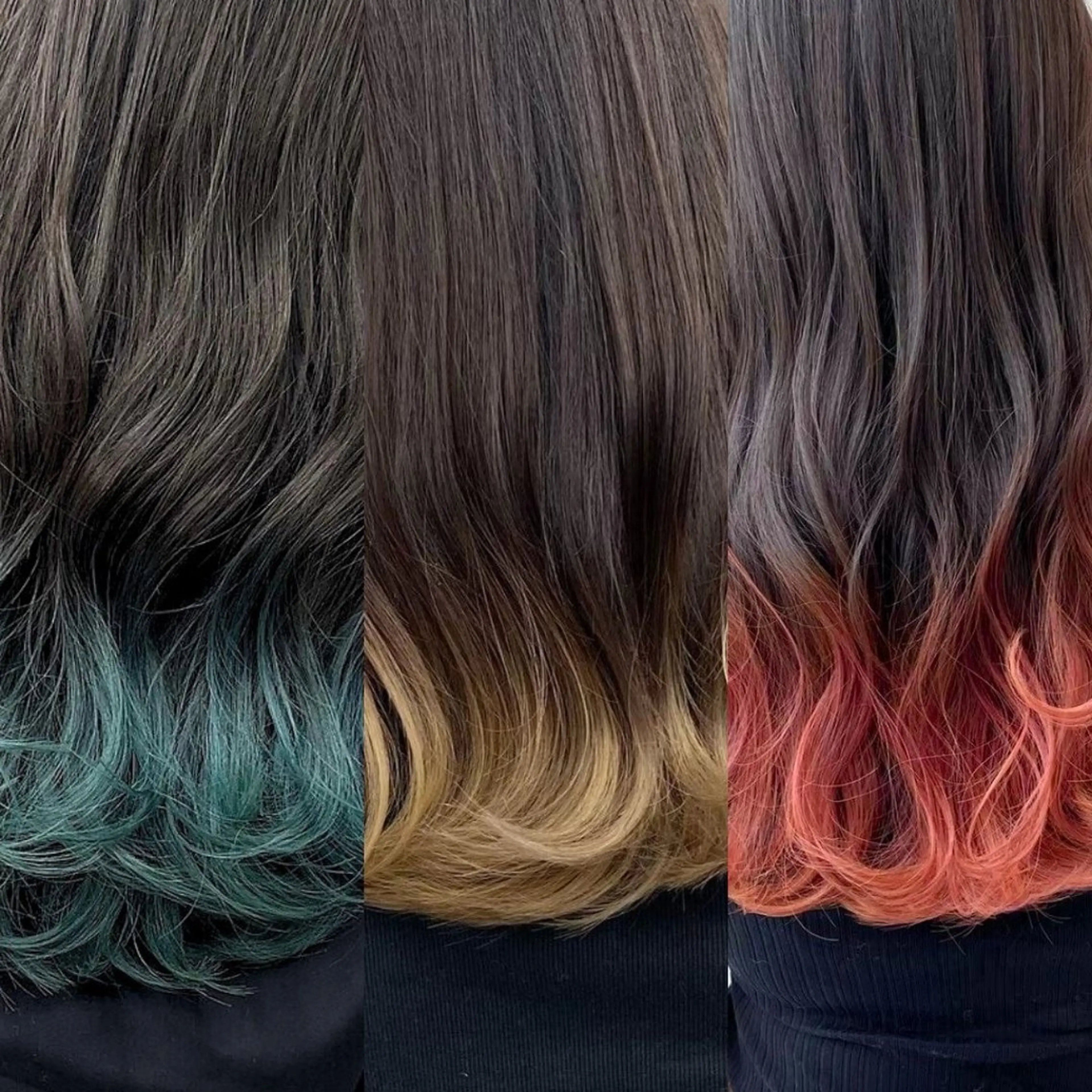 ミディアム カラー ヘアカラー ✨韓国艶髪✨ケア ブリーチ🫧アキラのヘアスタイル