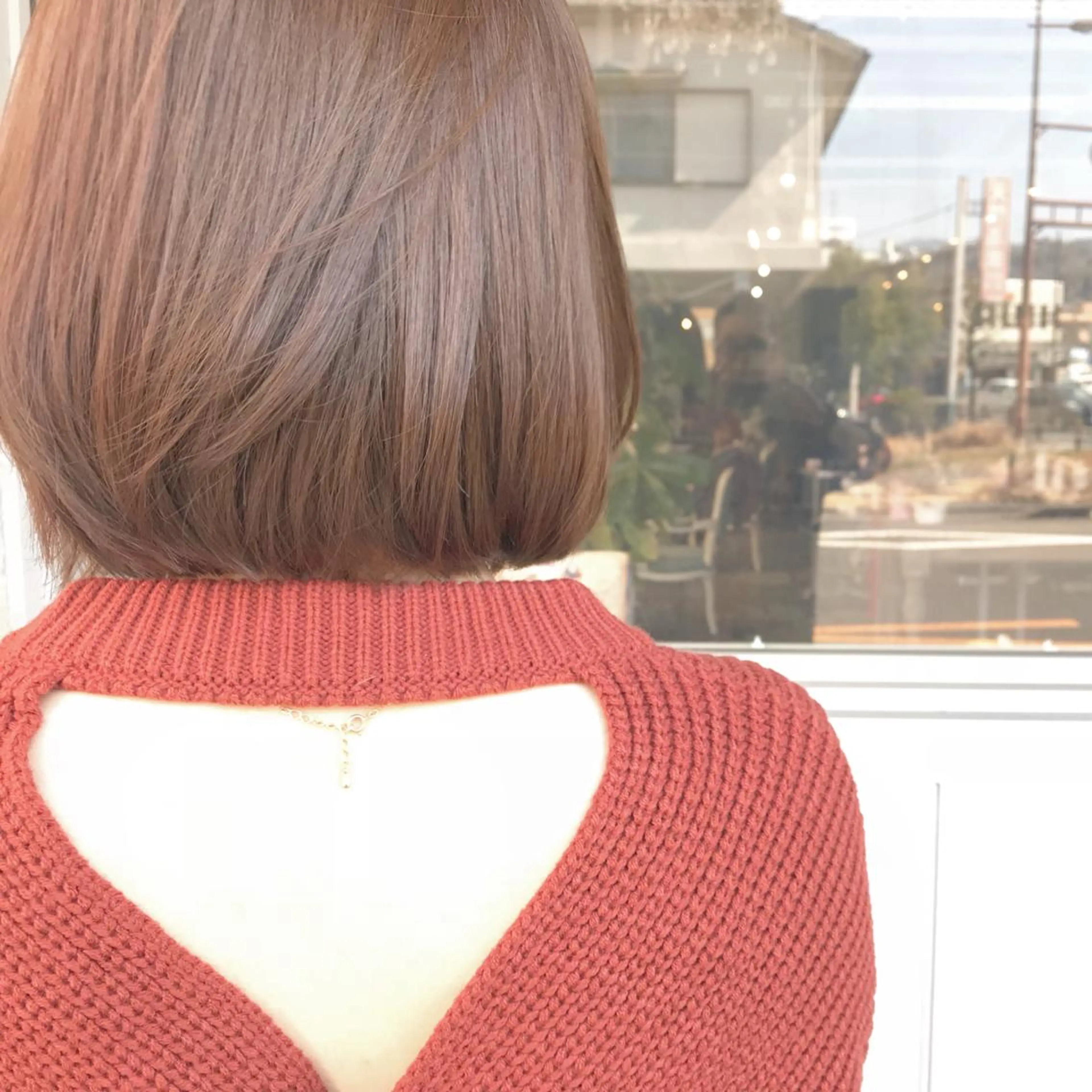 ミディアム カラー ヘアアレンジ バレイヤージュ ベージュカラー ブリーチ グラデーションカラー ハイライトカラー Mariana/ 鶴原-ハイライトのヘアスタイル