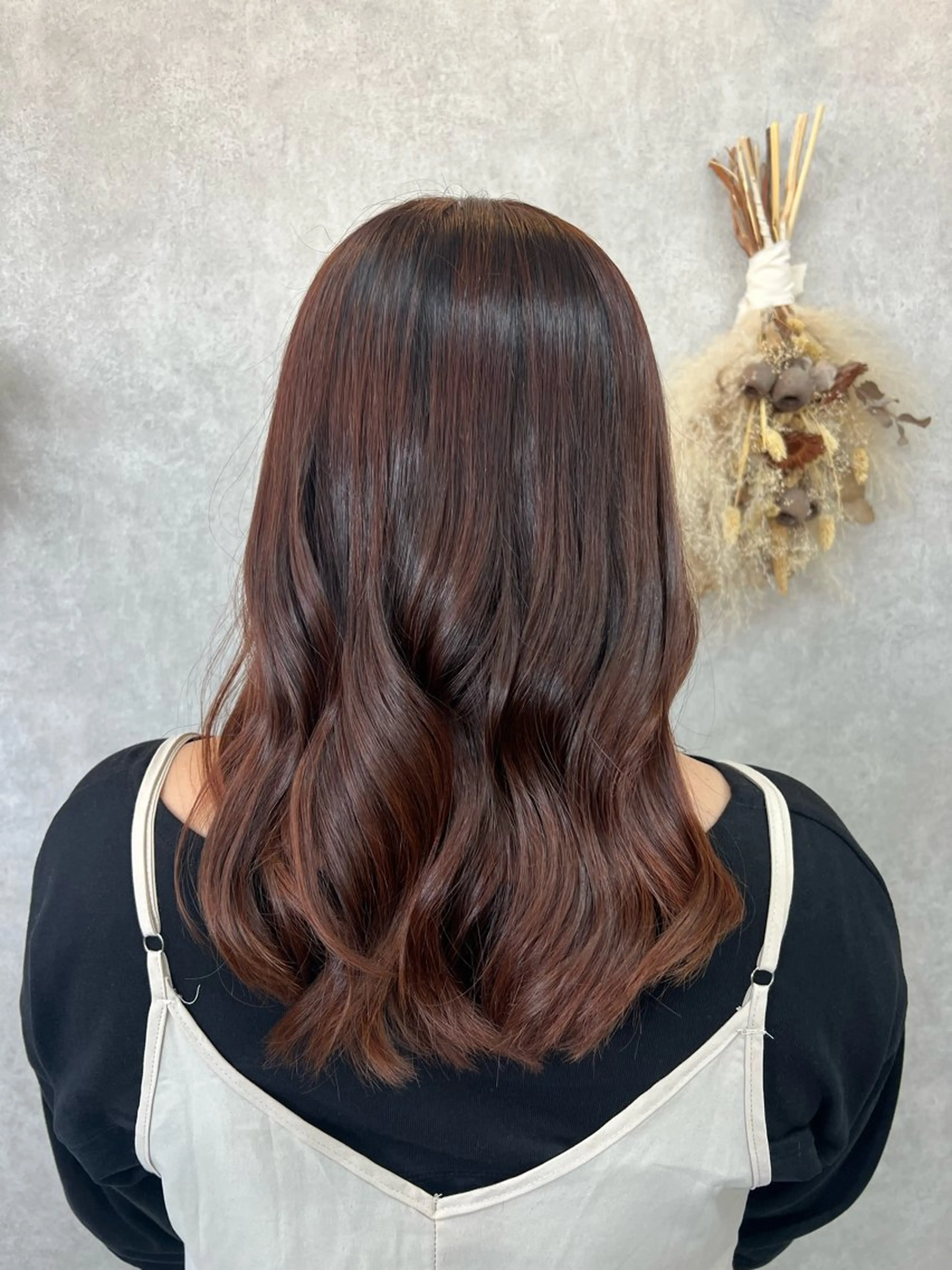 セミロング カラー カット ヘアカラー 松本 心雪🌱‬のヘアスタイル