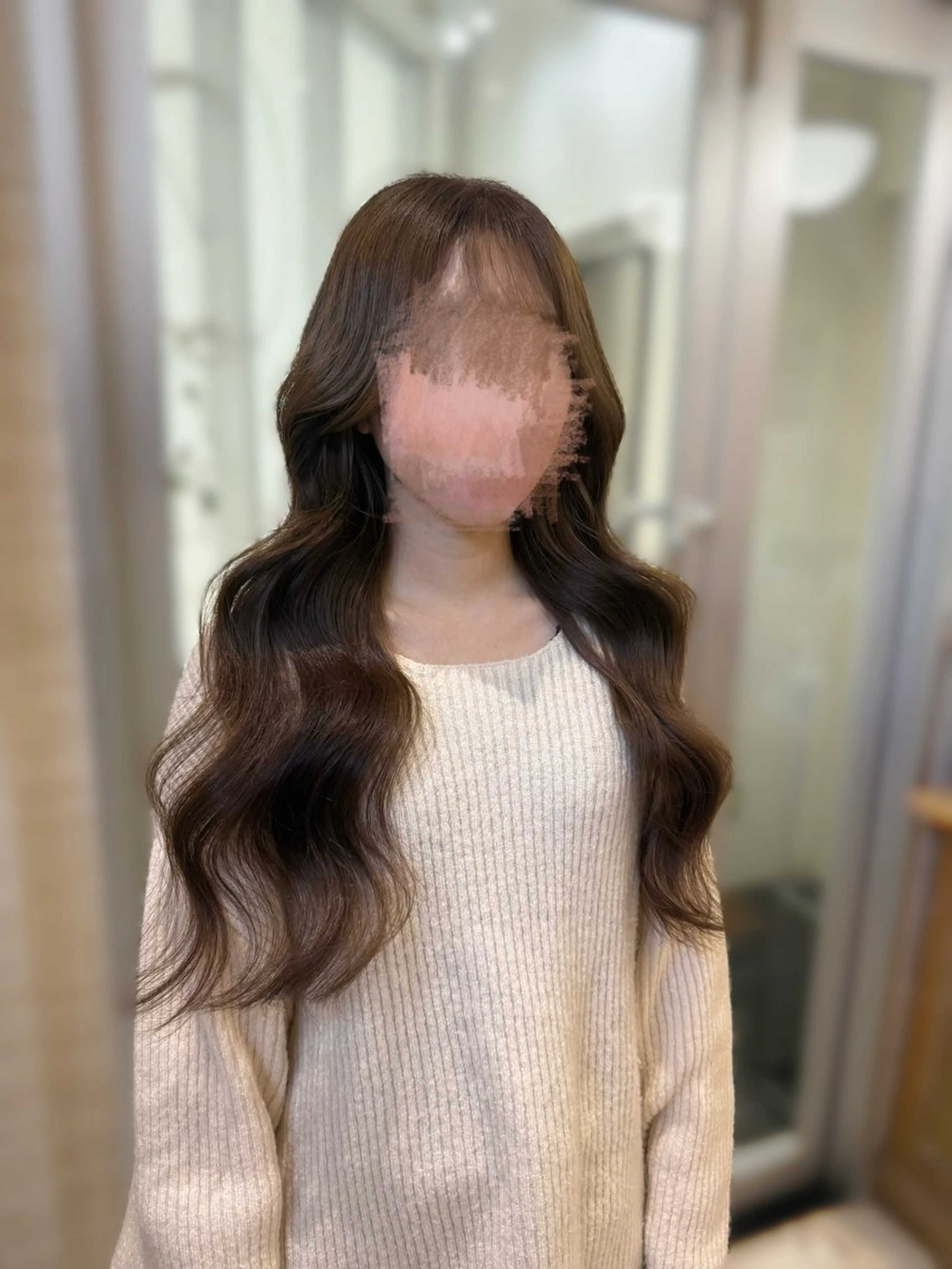 ロング カット ヘアカラー トリートメント Zina 熊本店 ワンホン/Juranのヘアスタイル