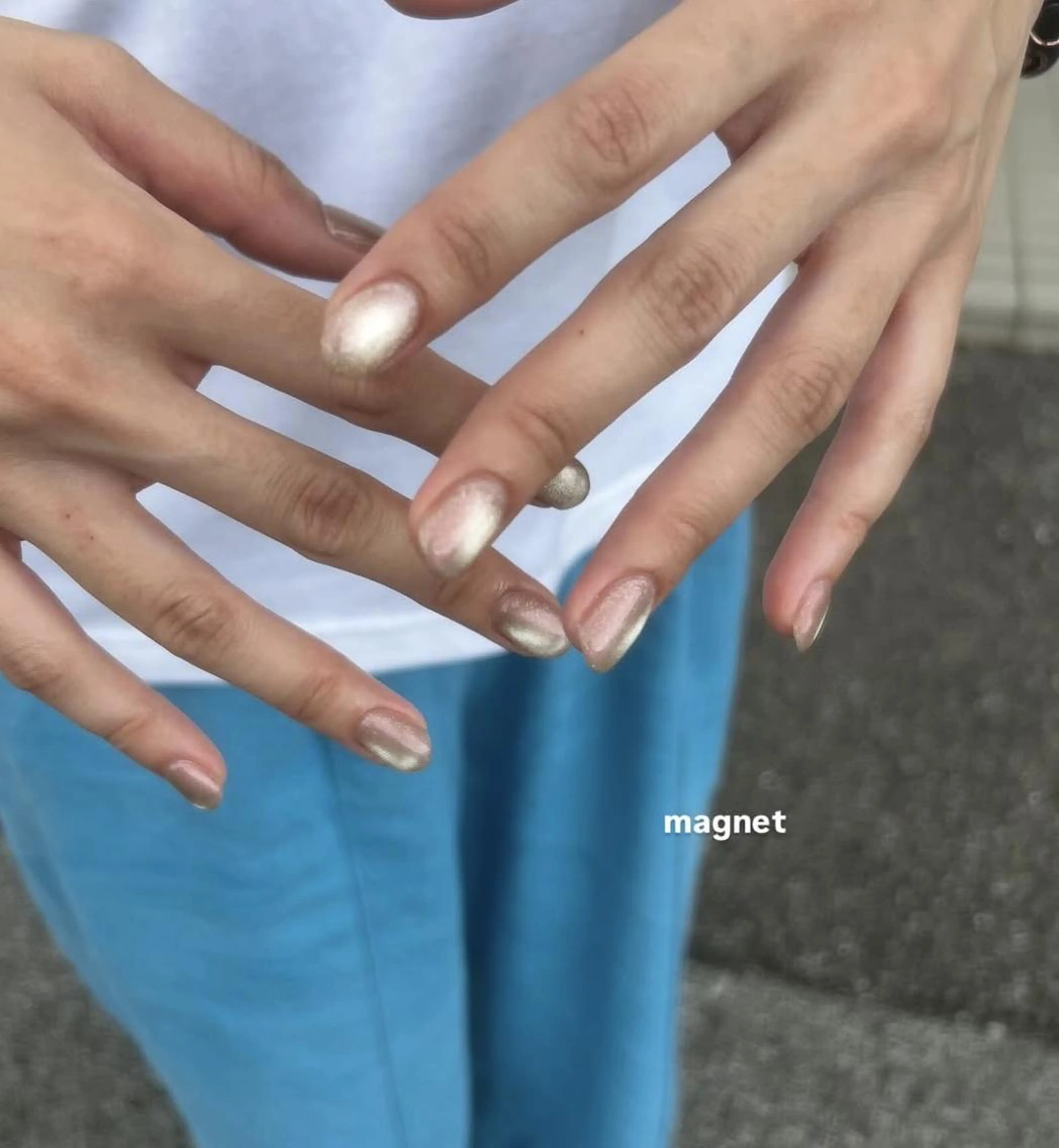 hand💅🏻マグネットorミラーの写真