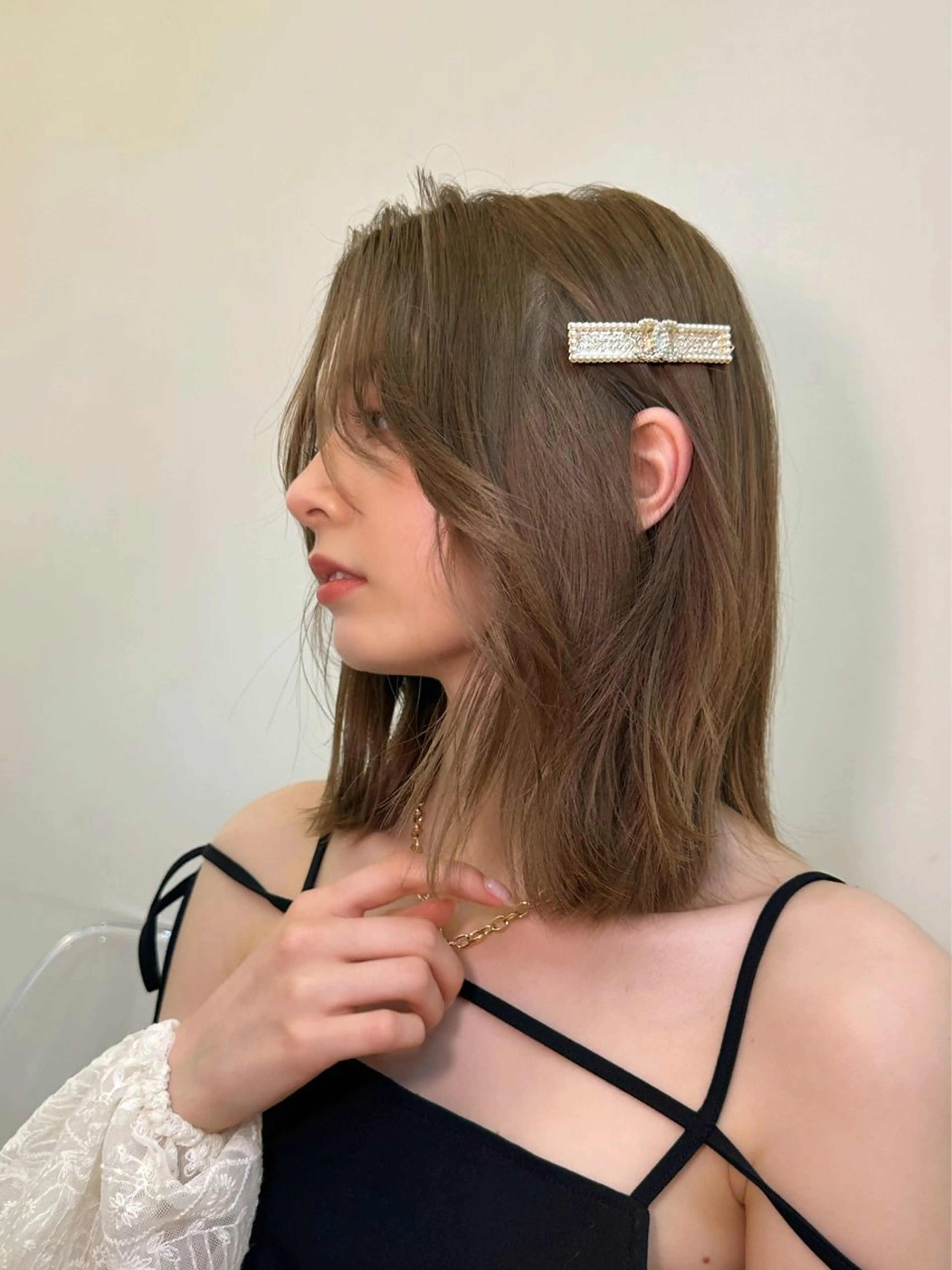 ミディアム カラー ヘアアレンジ カット ヘアカラー ♡艶ガーリーヘア♡ yuimaruのヘアスタイル