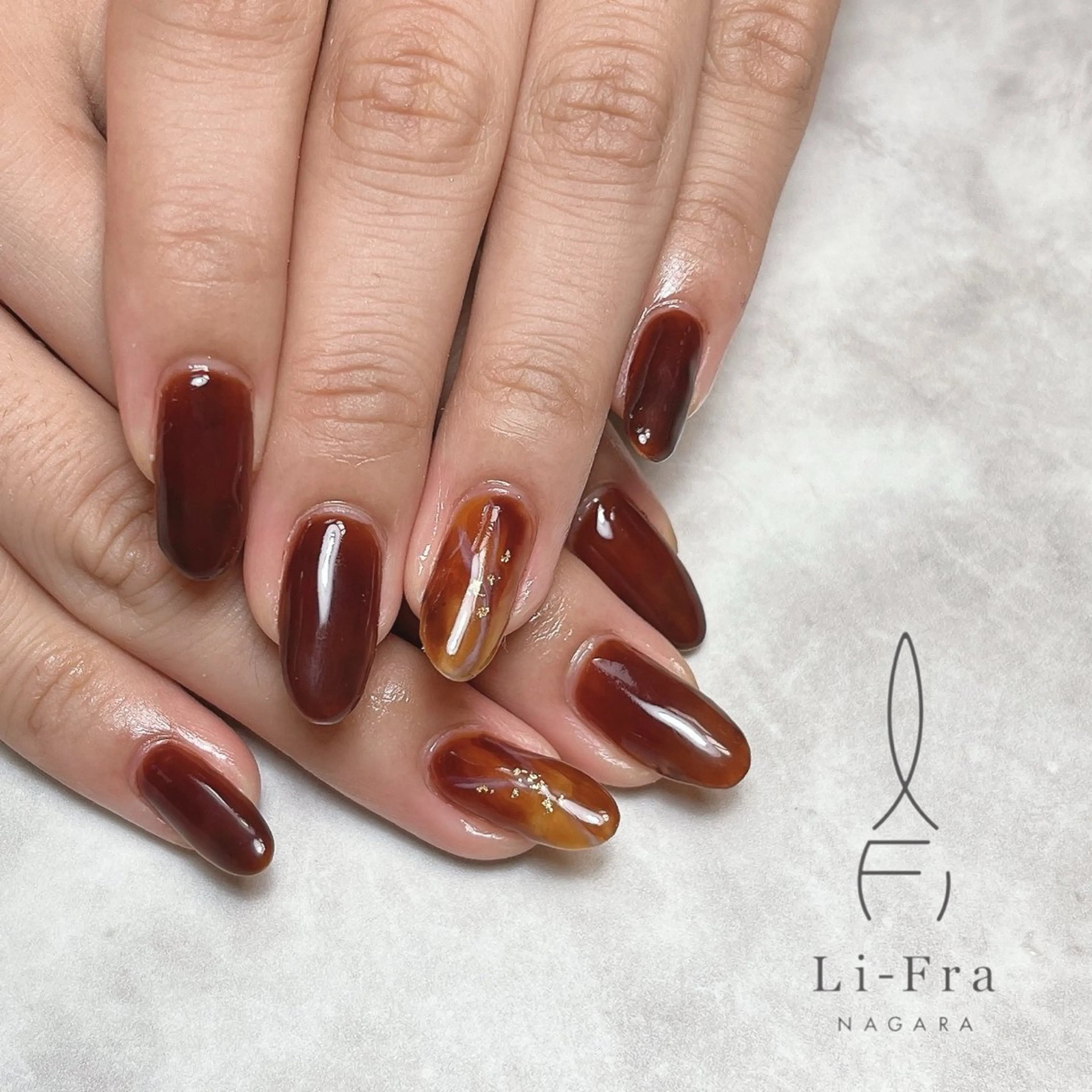 ネイル Li-Fra 神野さやのネイルデザイン