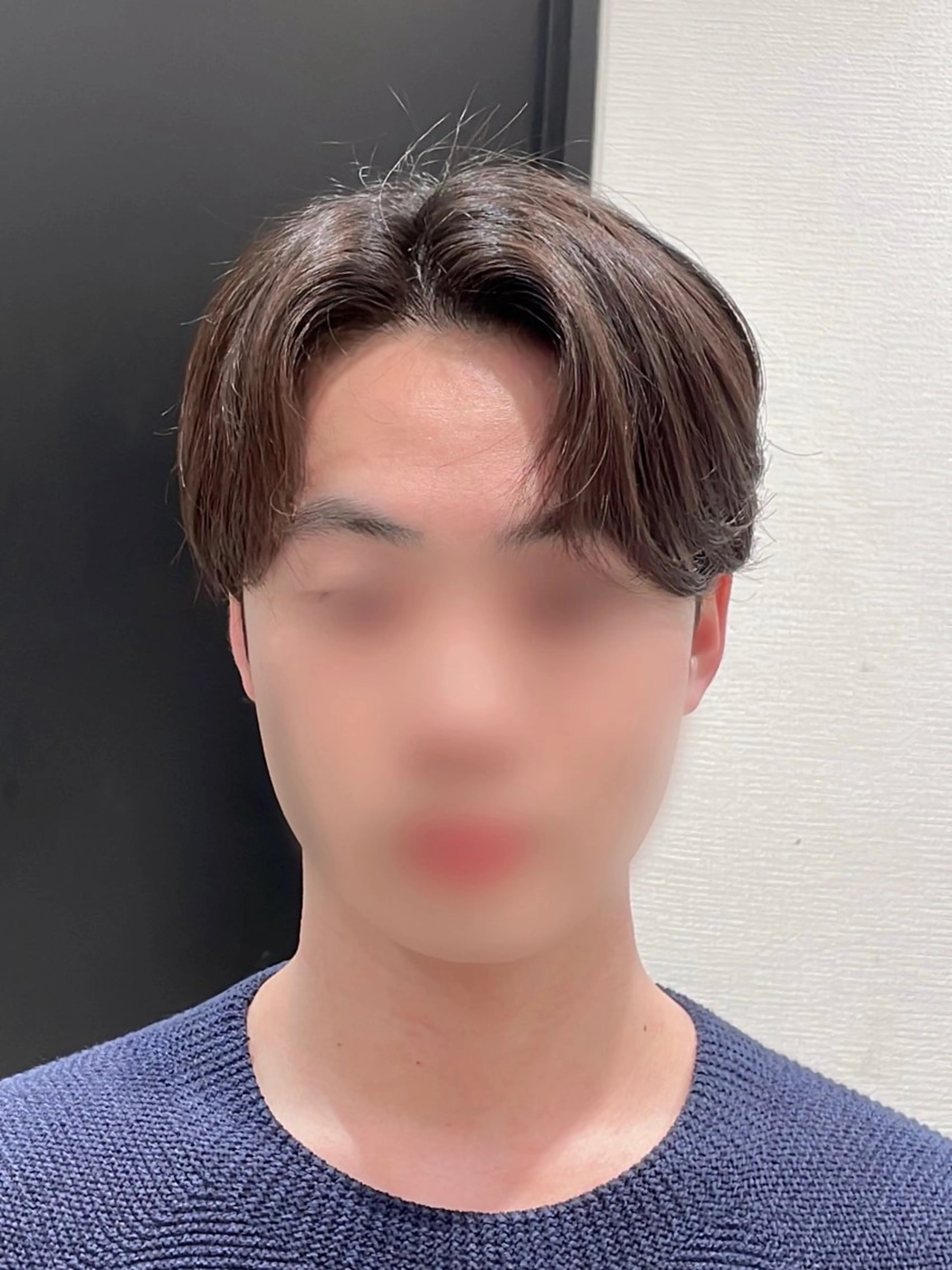 ショート カラー パーマ ヘアアレンジ メンズ カット パーマ 縮毛矯正 IVY表参道所属・ヘアメイク小野リエ 韓国ハーフ🦊のヘアスタイル