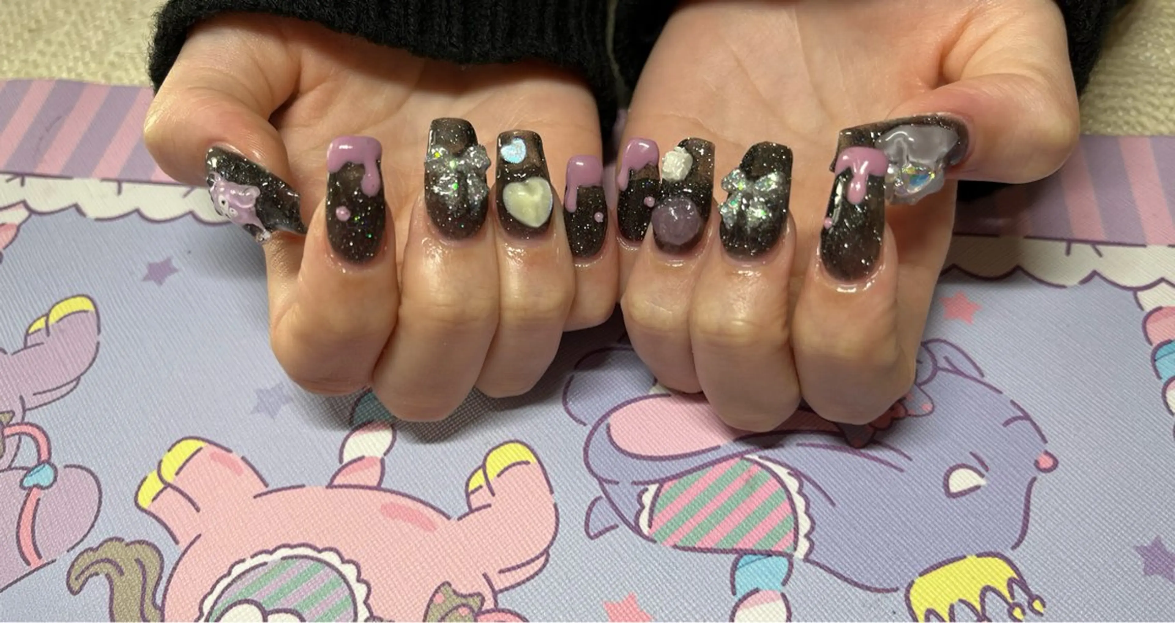 ネイル ハンドネイル MIYA  nail&   eyelash所属・MIYA NAIL シシのネイルデザイン