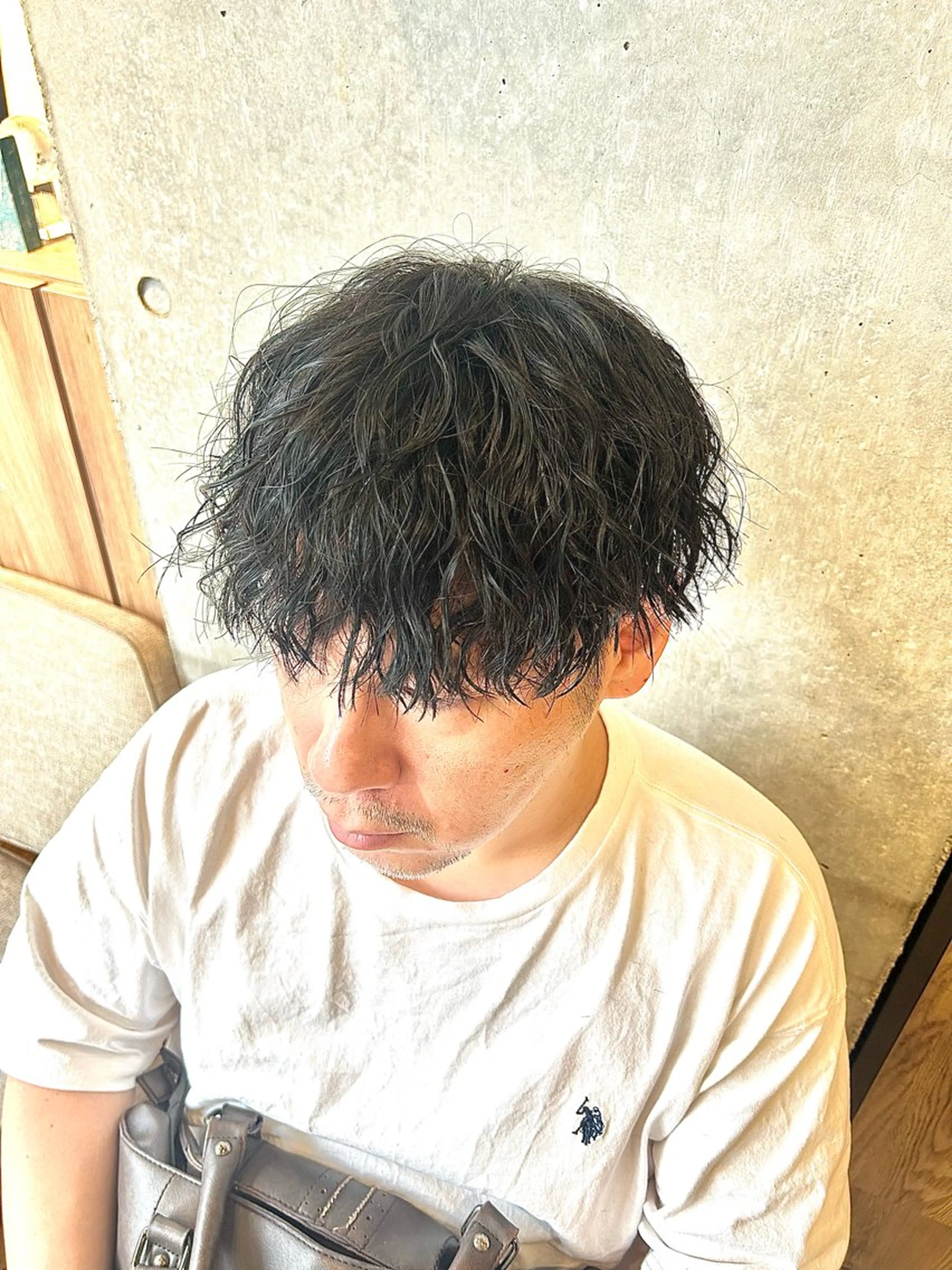 パーマ メンズ メンズパーマ ツイストスパイラルパーマ スパイラルパーマ カット パーマ トリートメント メンズ特化／ パーマ/Rena🎀のヘアスタイル