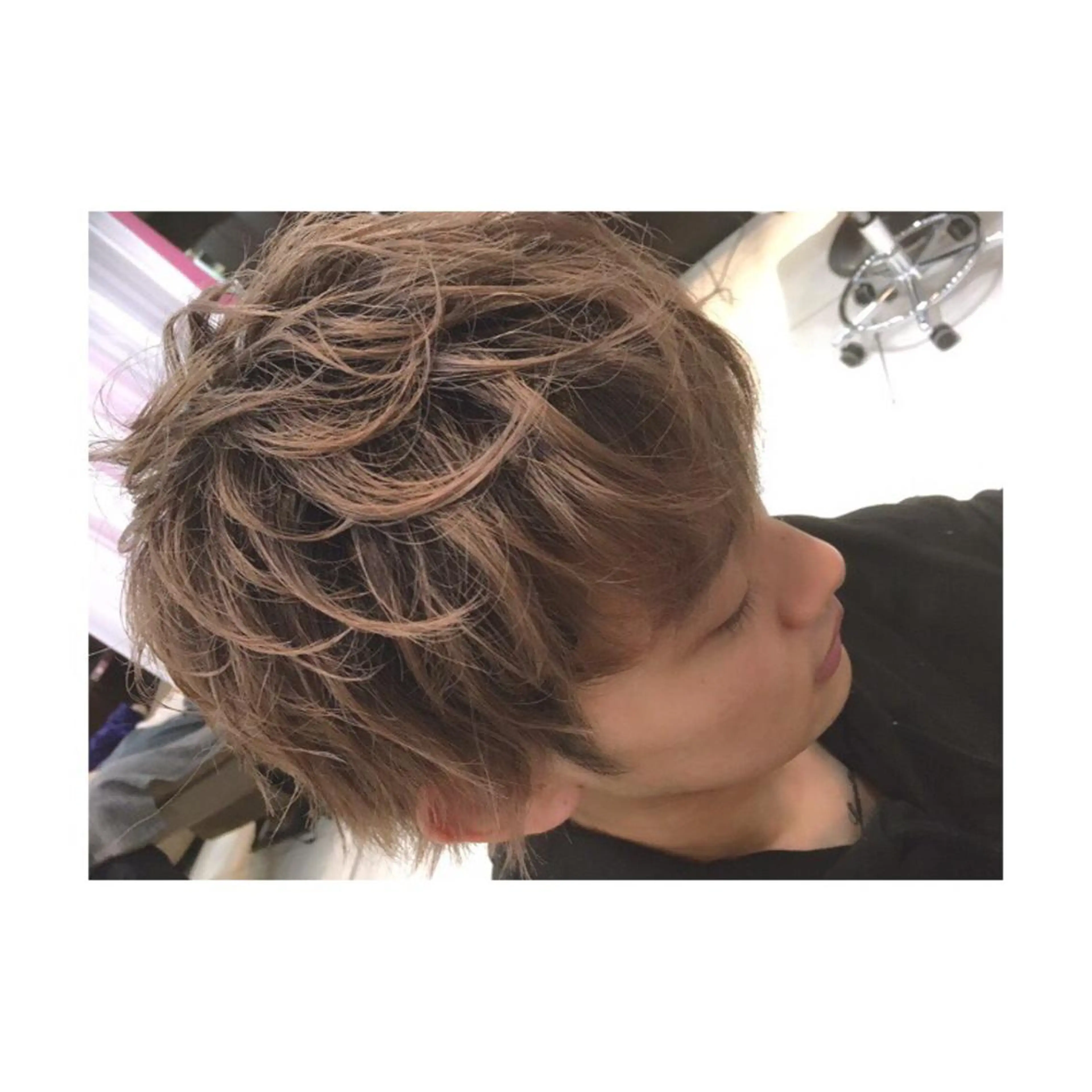 メンズ カット ヘアセット ange☞ soutaのヘアスタイル