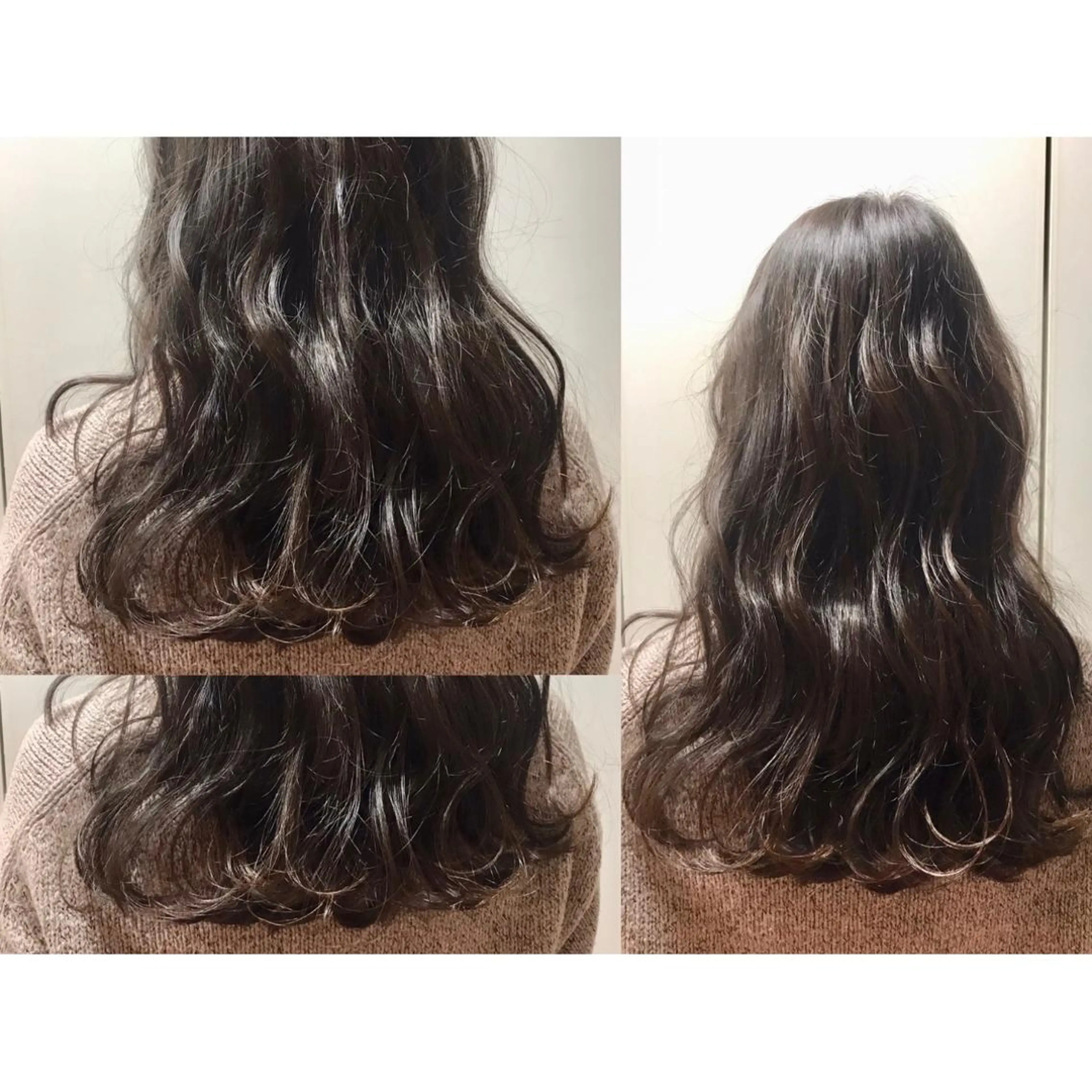 ロング カラー 🫧透け感⋆艶髪💎 山口アヤカのヘアスタイル