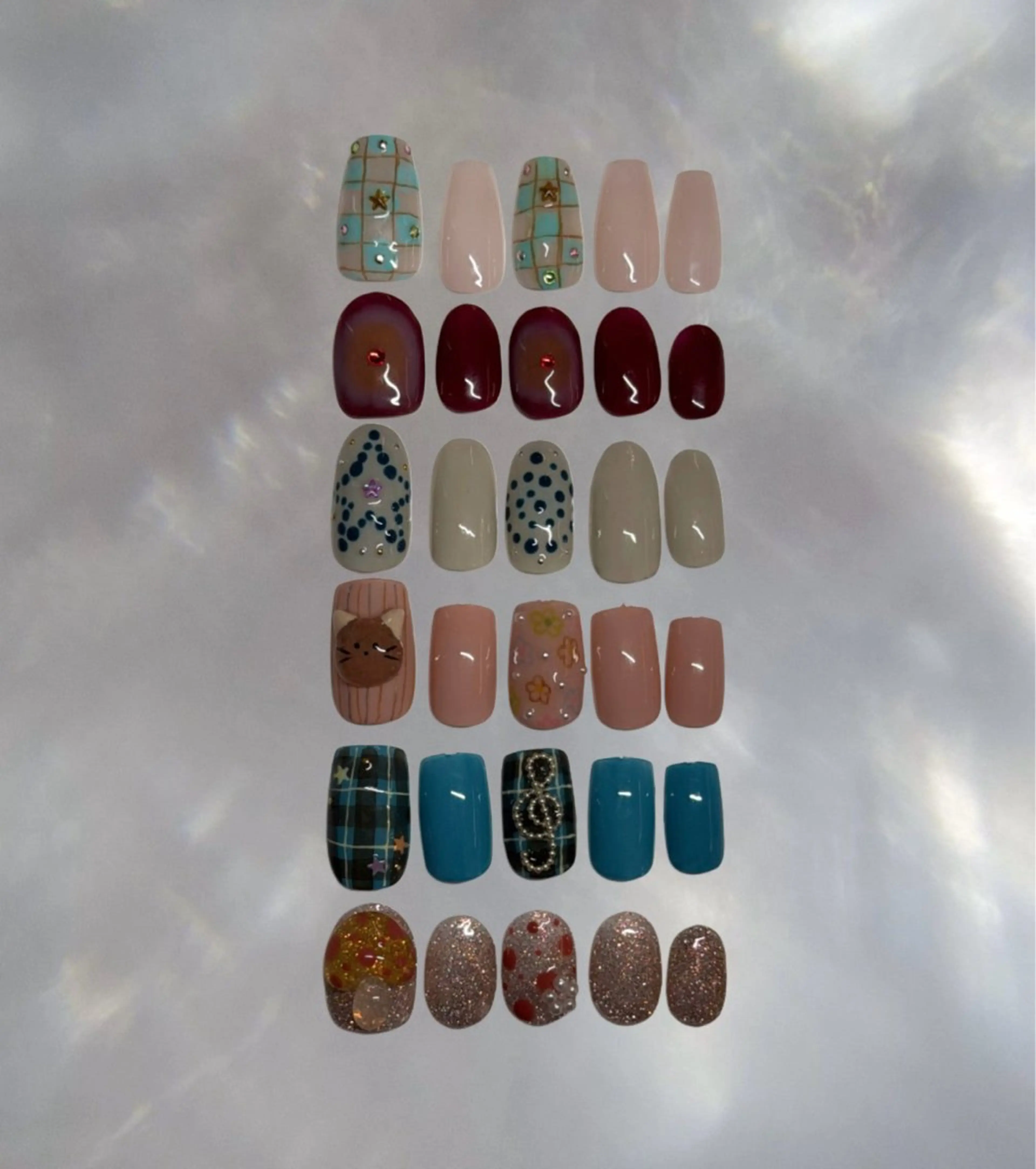 ネイル アートネイル フレンチネイル グラデーション ワンカラーネイル スカルプネイル ハンドネイル mori yuina ┆͓̽ NUDGEのネイルデザイン