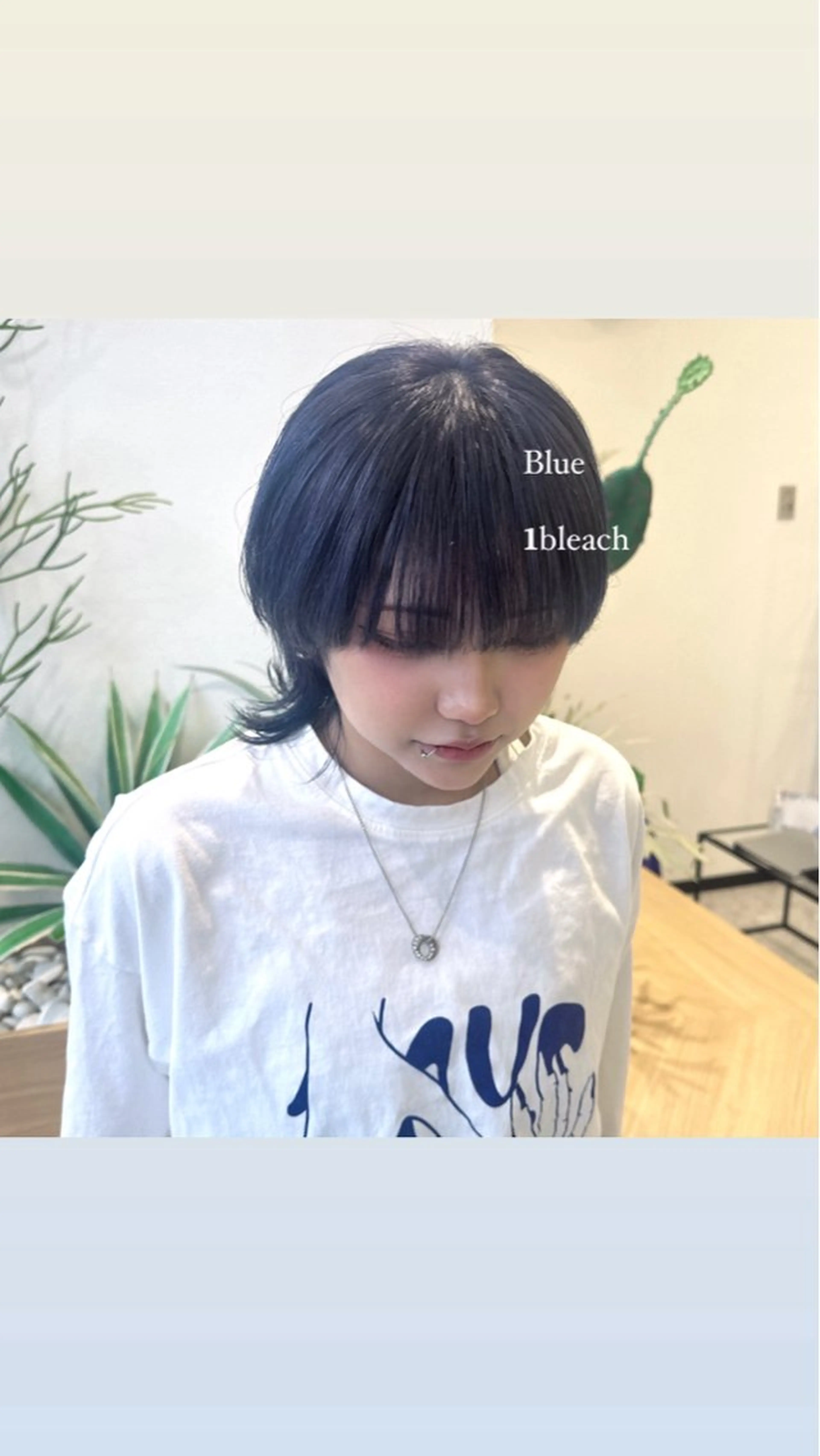 ミディアム カラー ヘアカラー nanami ¦透明感¦ラベンダーのヘアスタイル