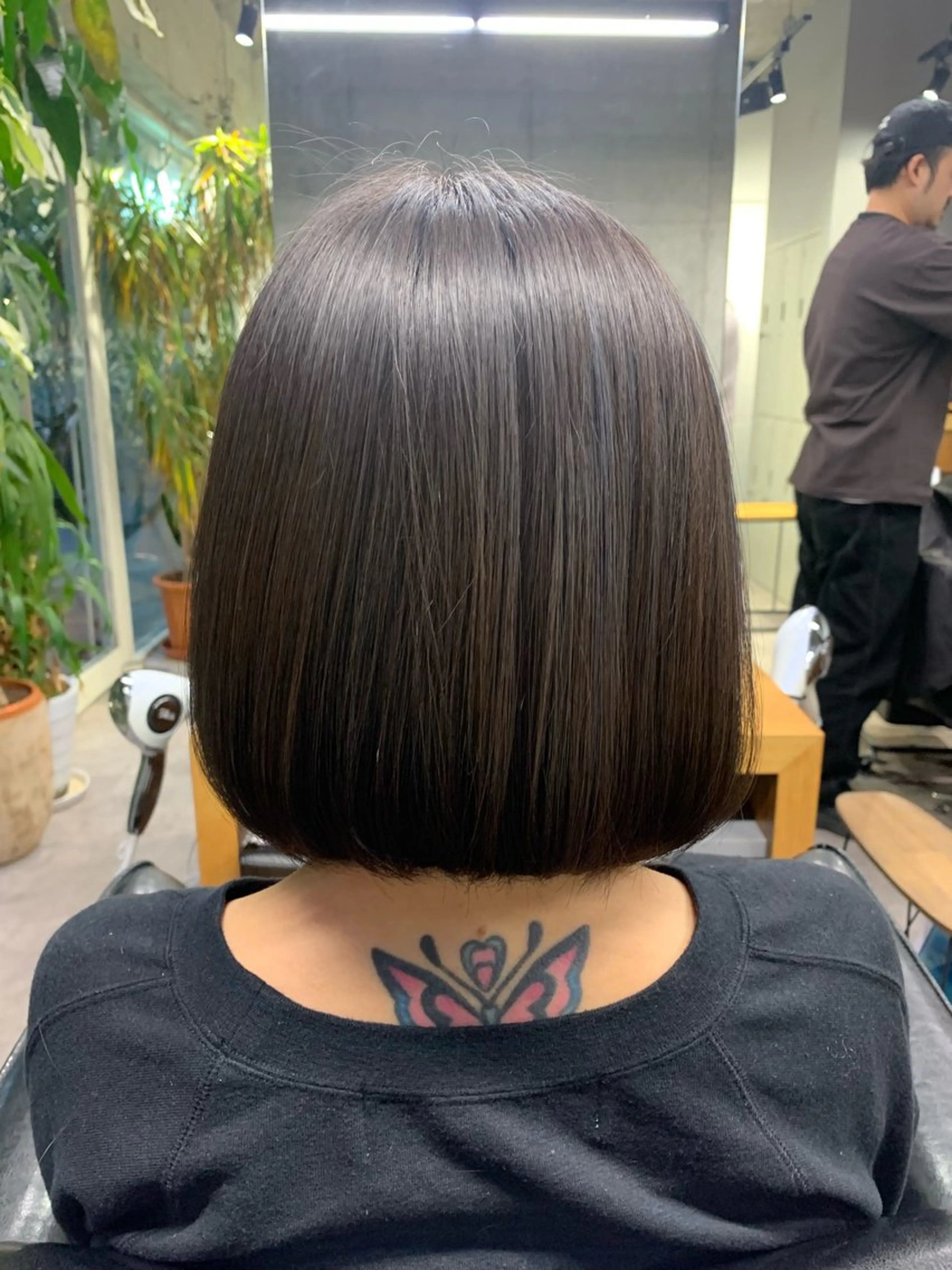 ショート ヘアカラー メンズパーマ shell 宮下のヘアスタイル