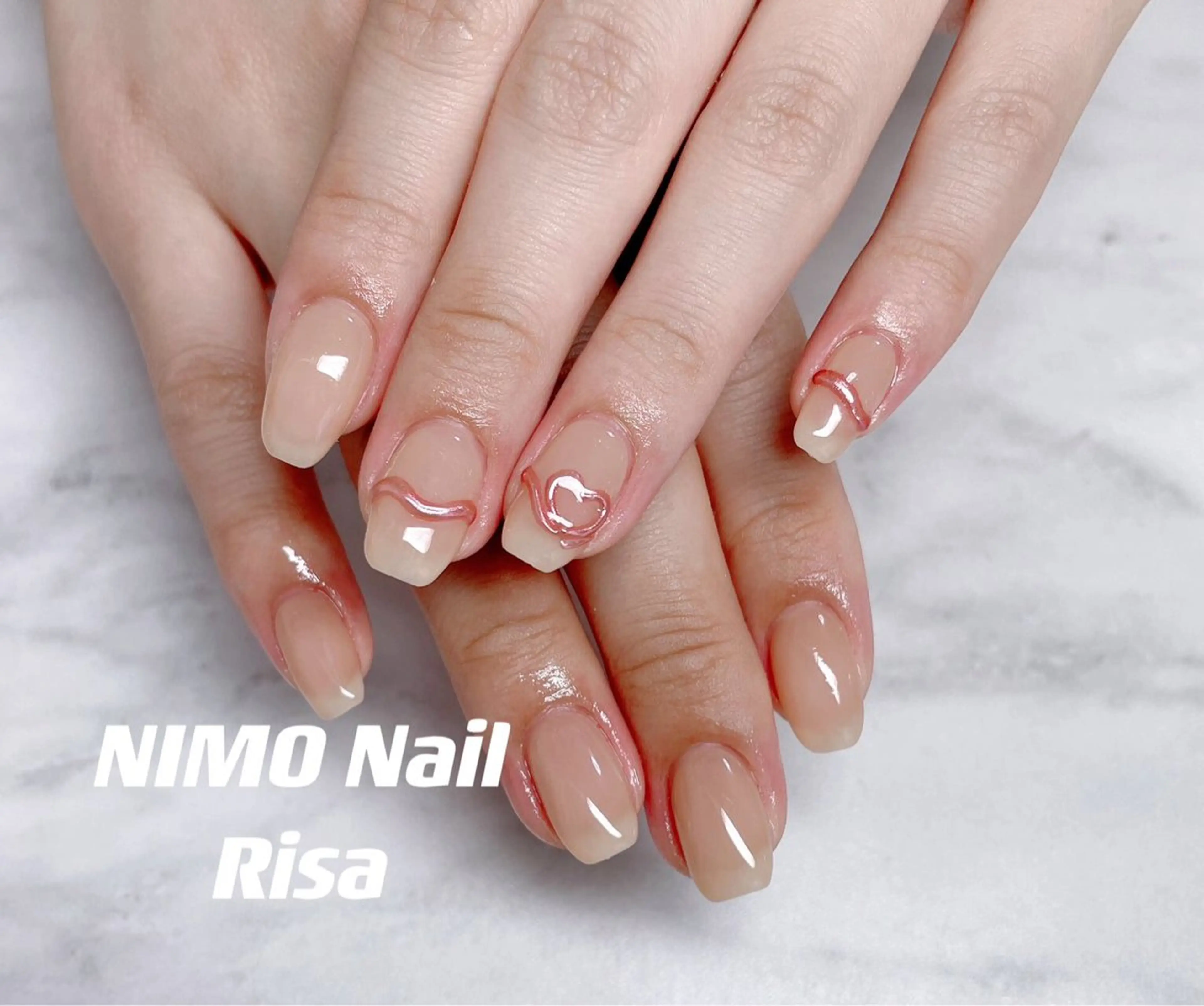ネイル ハンドネイル RI SA☀️ リサのネイルデザイン