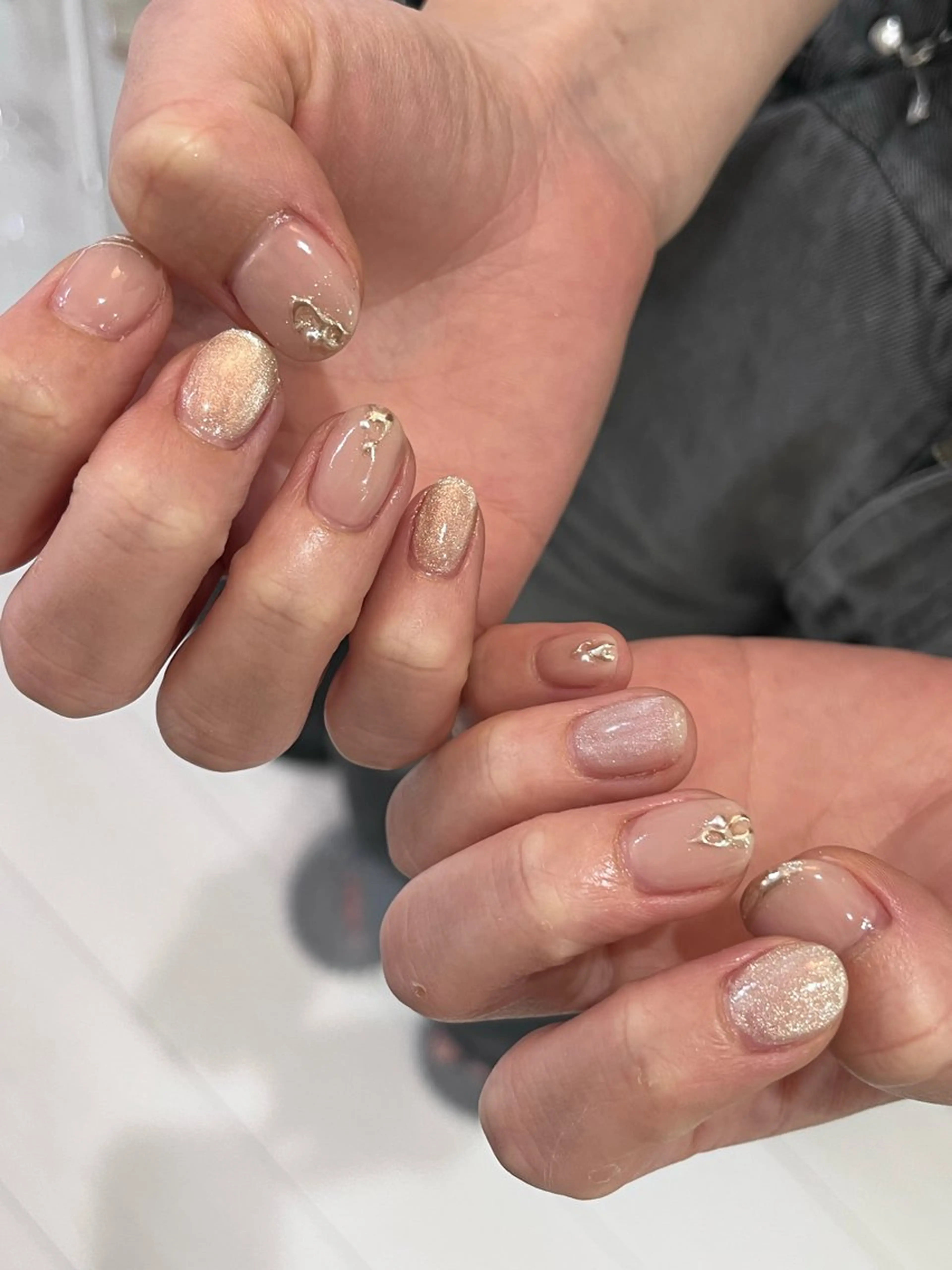 ネイル ニュアンスネイル Ray Jr nailistのネイルデザイン