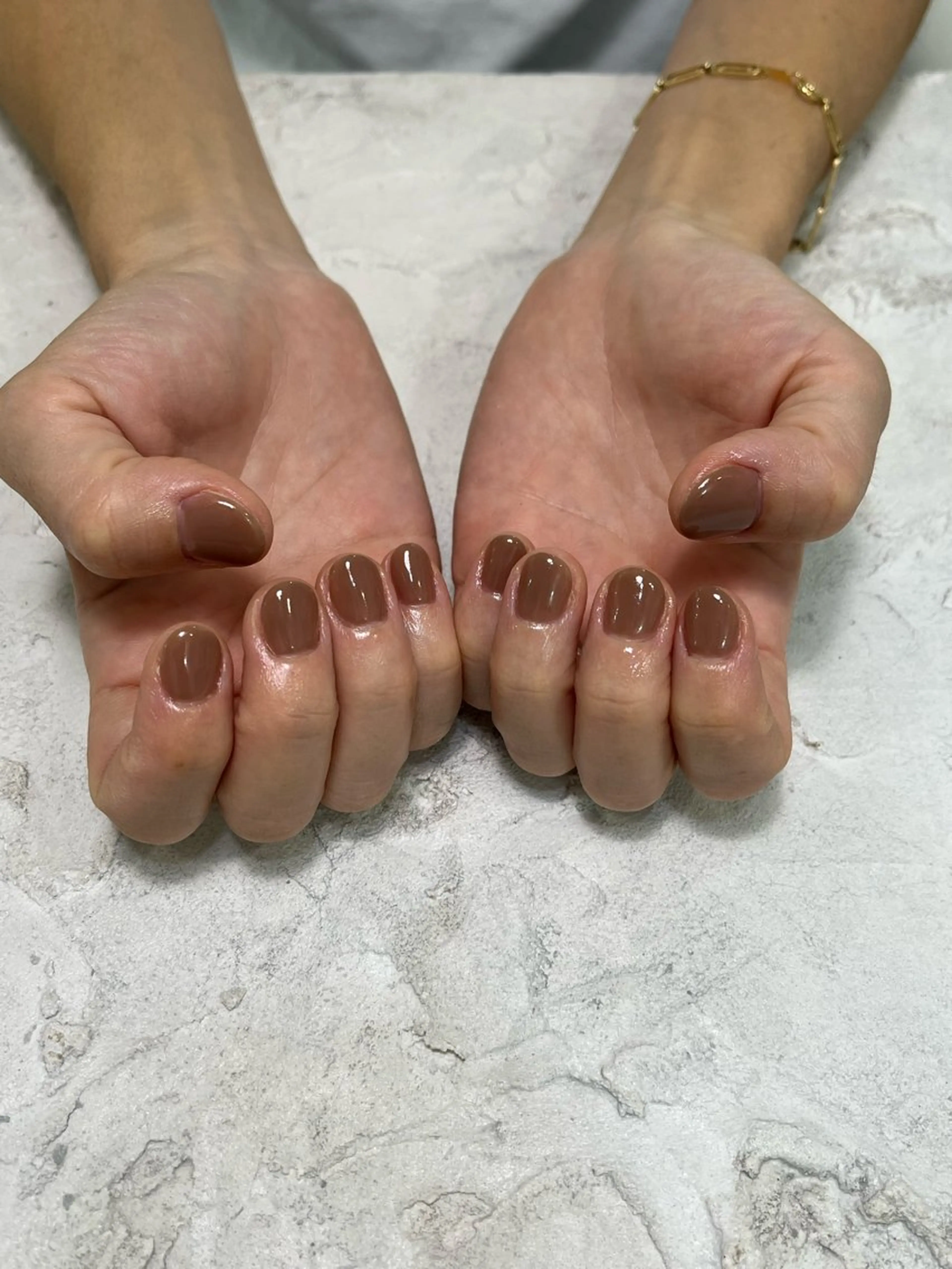 ネイル ワンカラーネイル サニーヒルズ藤沢 水口のネイルデザイン