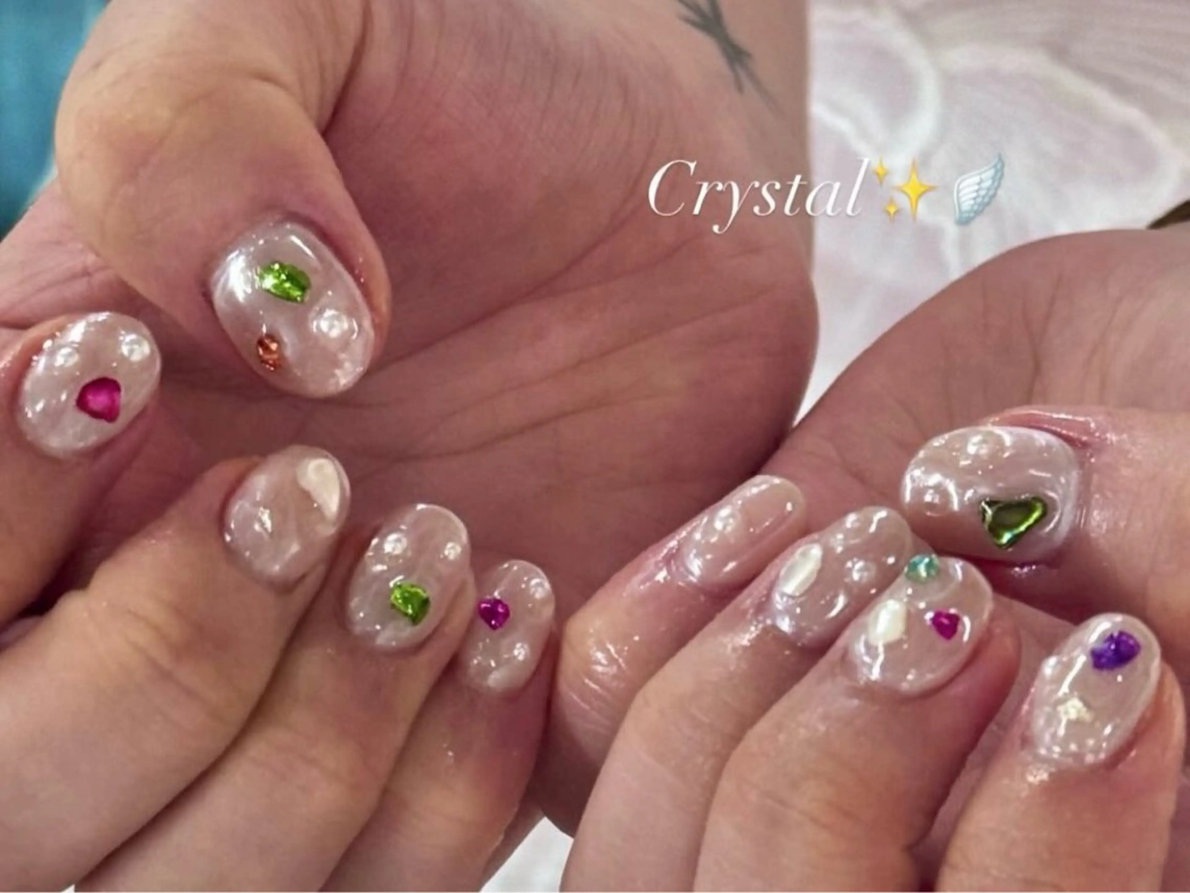 ネイル 氷ネイル・うるうるネイル nail seira♡のネイルデザイン