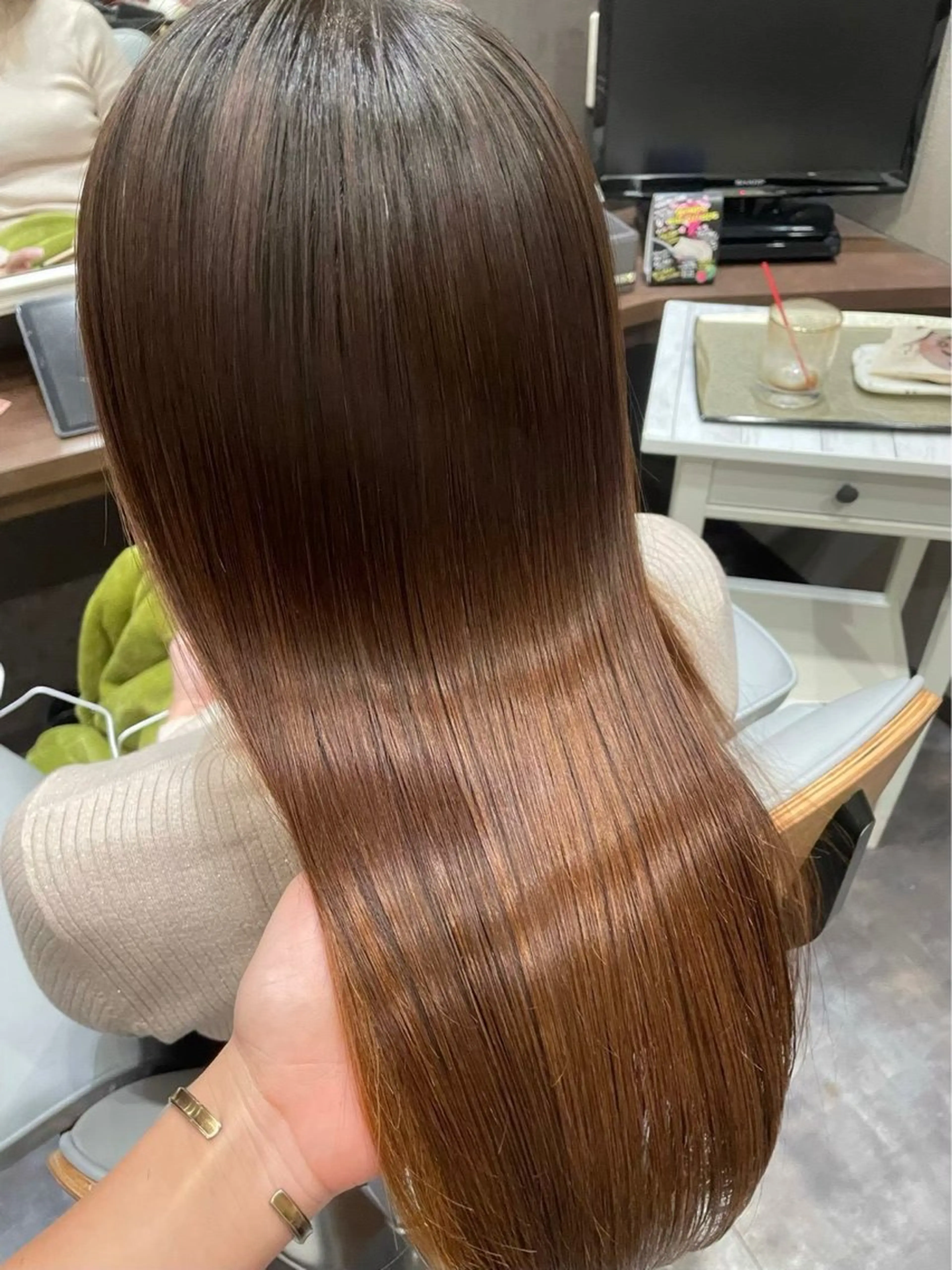 ロング カラー カット ヘアカラー concept   淡路店所属・柴田 桃佳のヘアスタイル