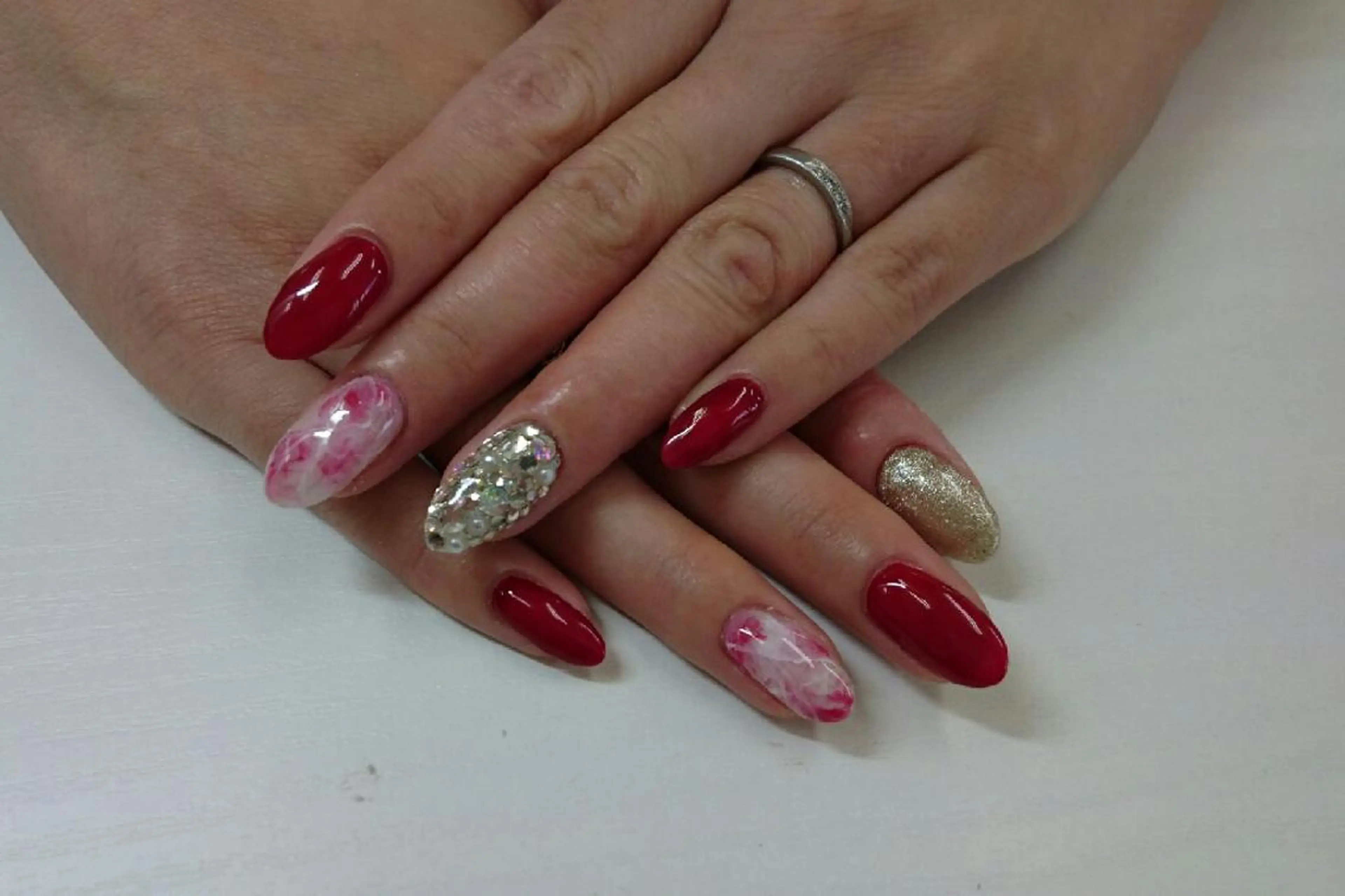 ロング ネイル nail salon Blancのネイルデザイン